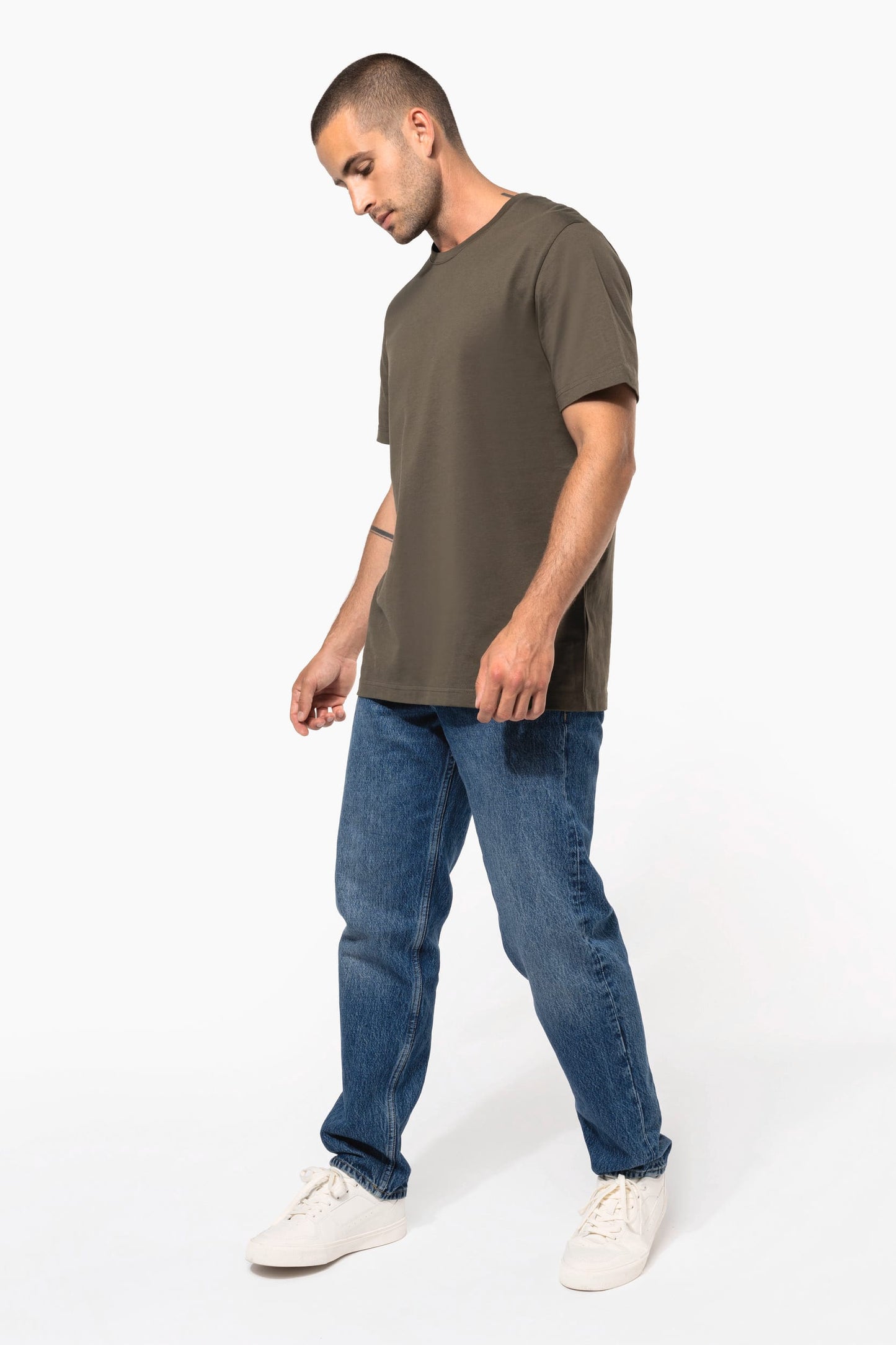 K356 - T-shirt uomo manica corta girocollo