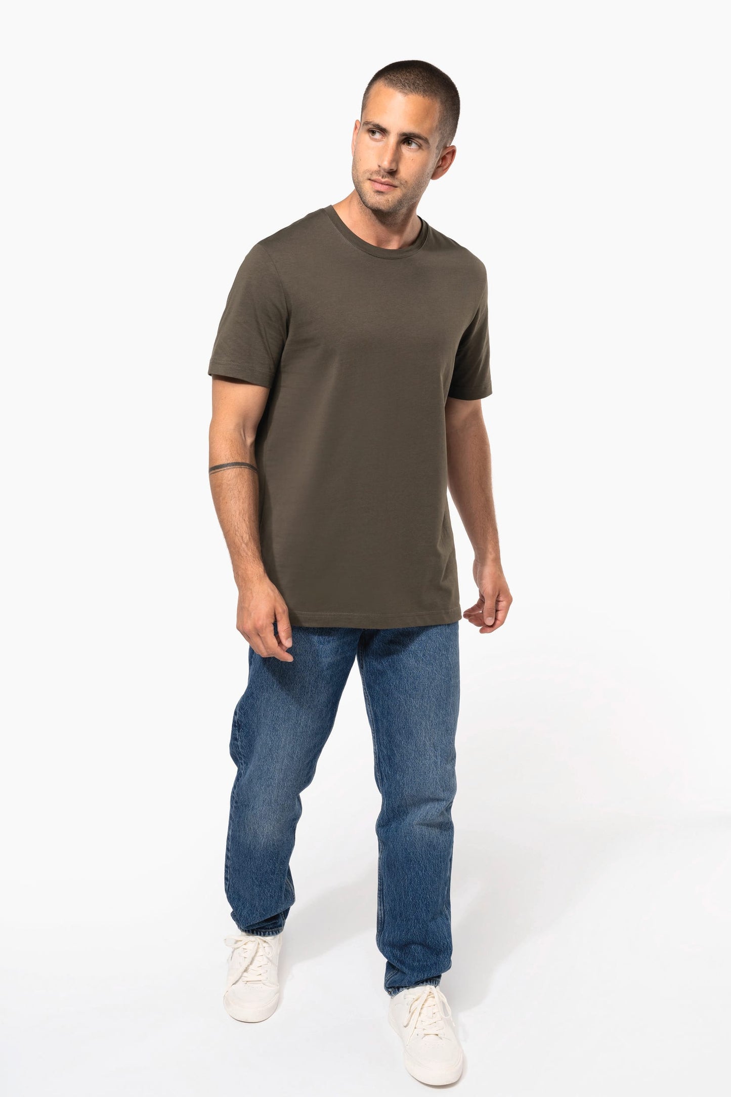 K356 - T-shirt uomo manica corta girocollo