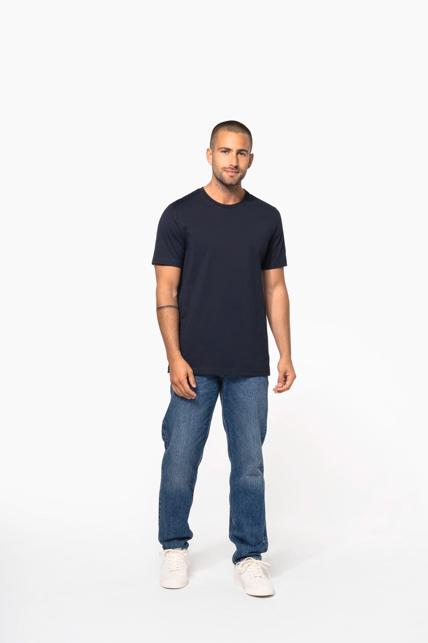 K356 - T-shirt uomo manica corta girocollo