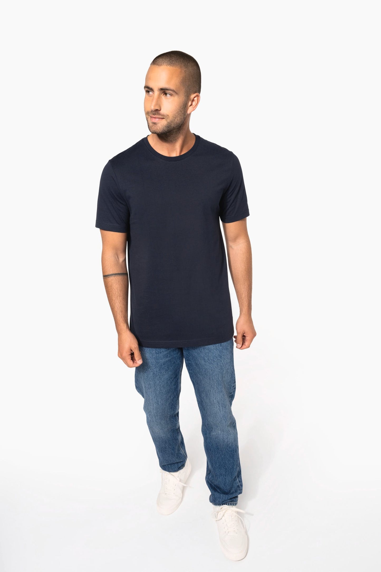 K356 - T-shirt uomo manica corta girocollo