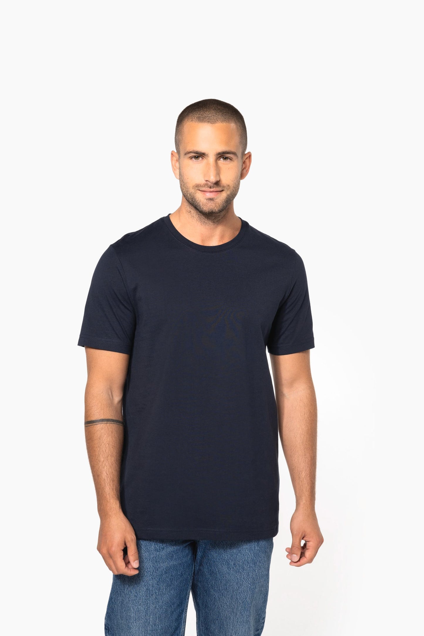 K356 - T-shirt uomo manica corta girocollo