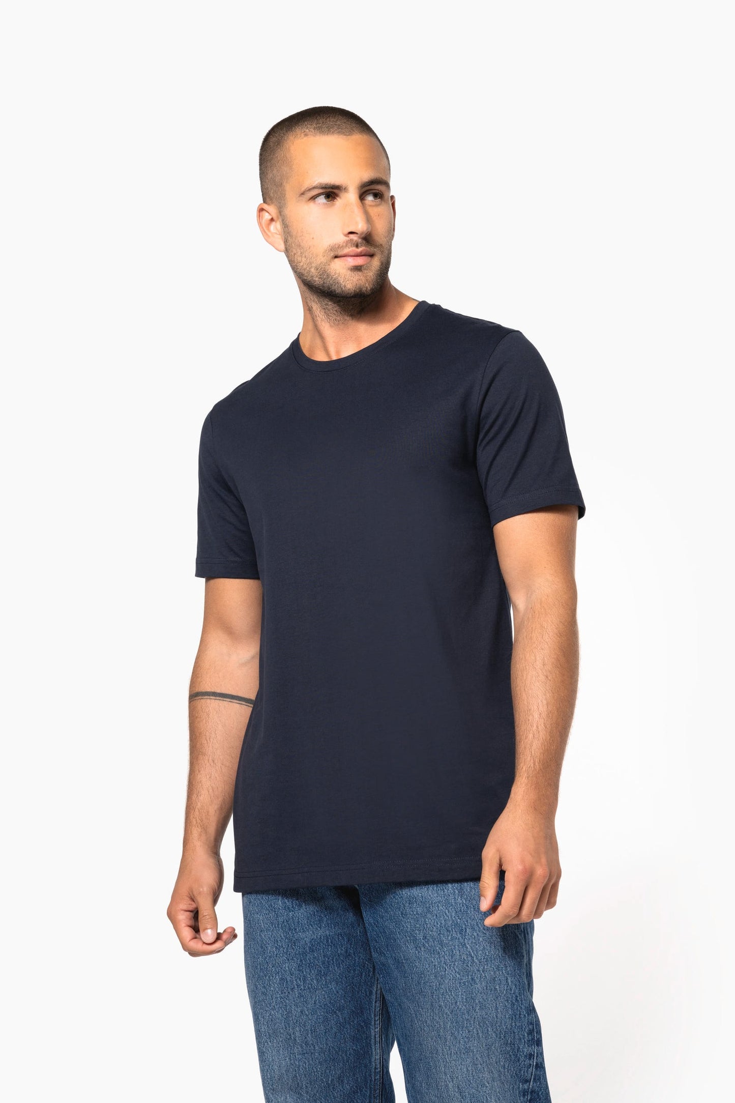 K356 - T-shirt uomo manica corta girocollo