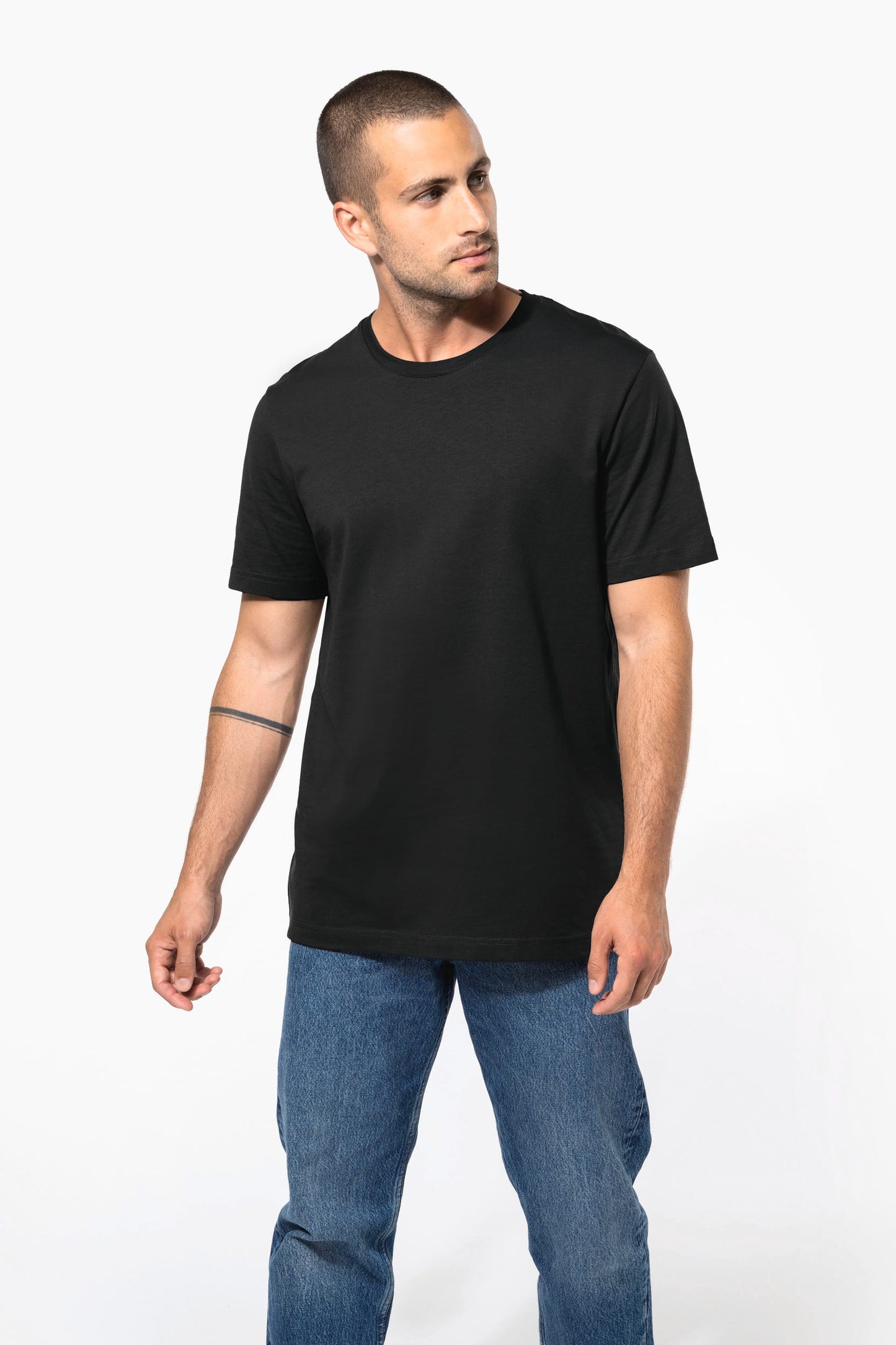 K356 - T-shirt uomo manica corta girocollo
