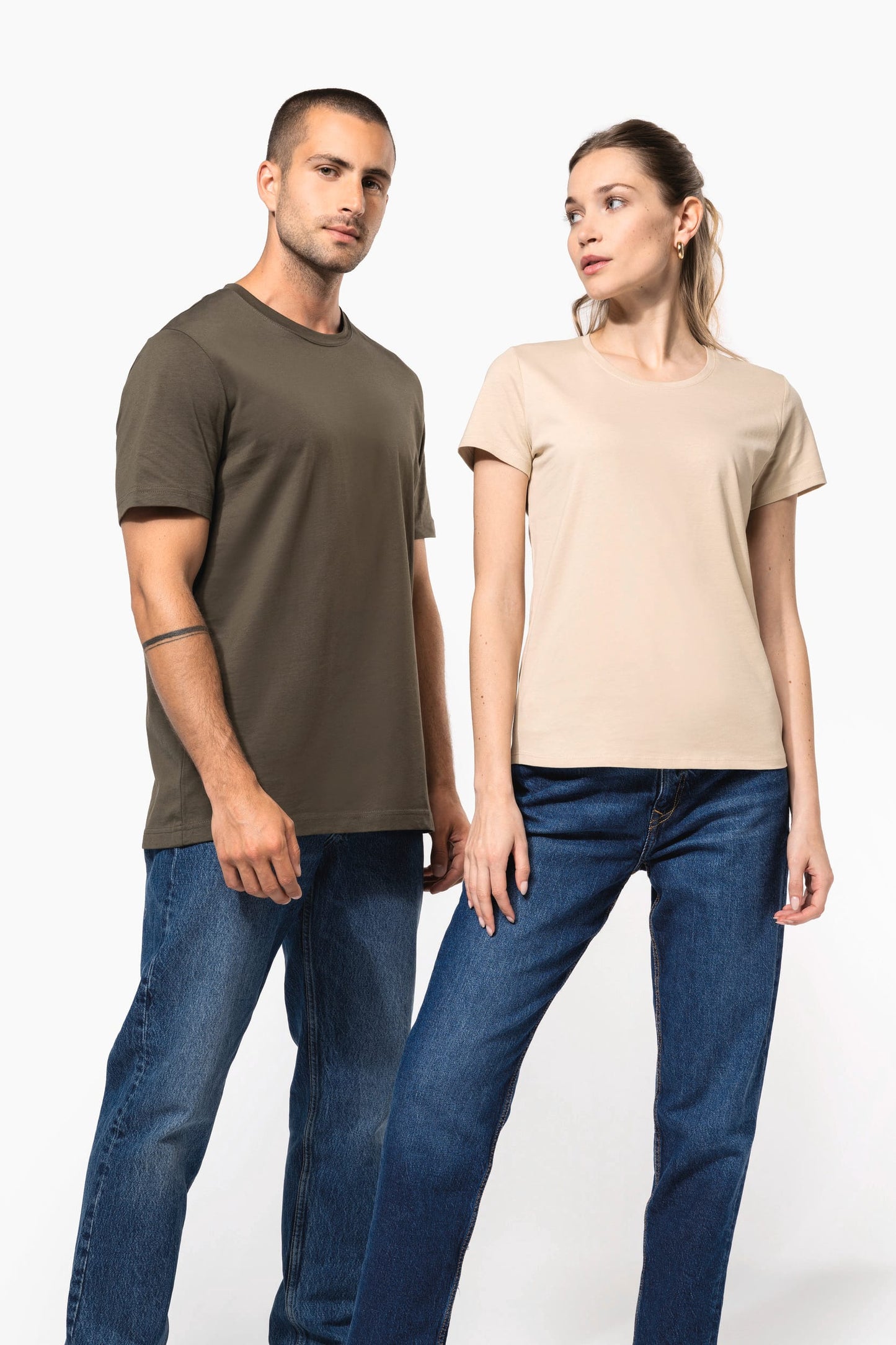 K356 - T-shirt uomo manica corta girocollo