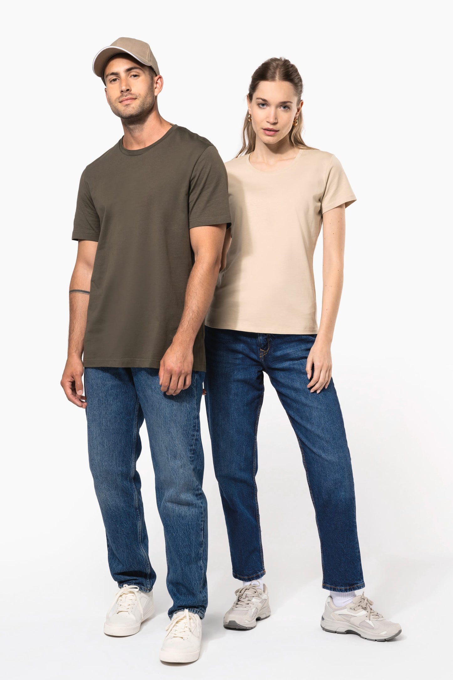 K356 - T-shirt uomo manica corta girocollo