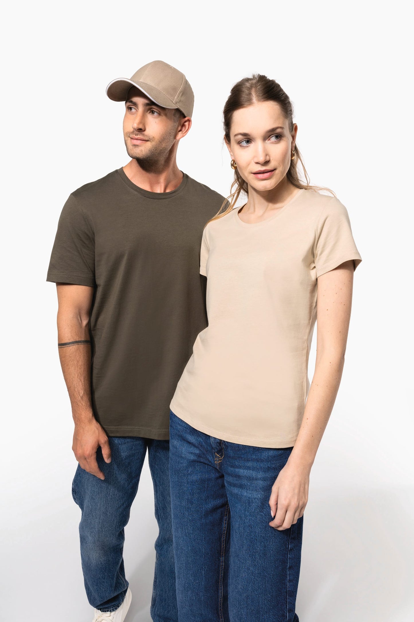 K356 - T-shirt uomo manica corta girocollo