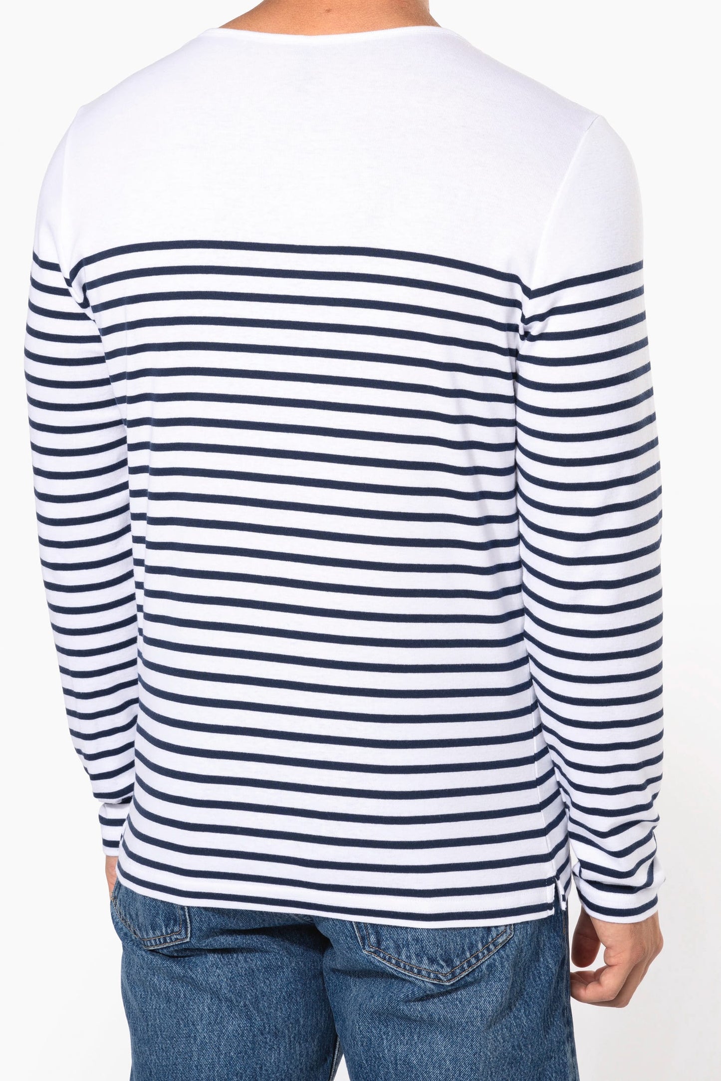 K366 - Maglia uomo alla marinara Breton manica lunga