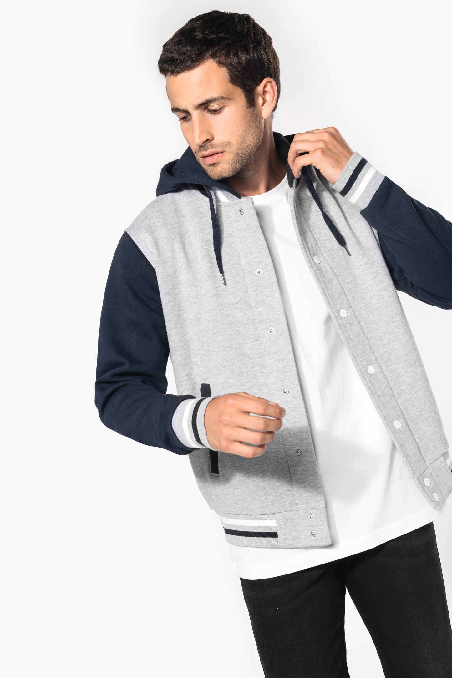 K4003 - Giubbotto Teddy unisex con cappuccio<br/>