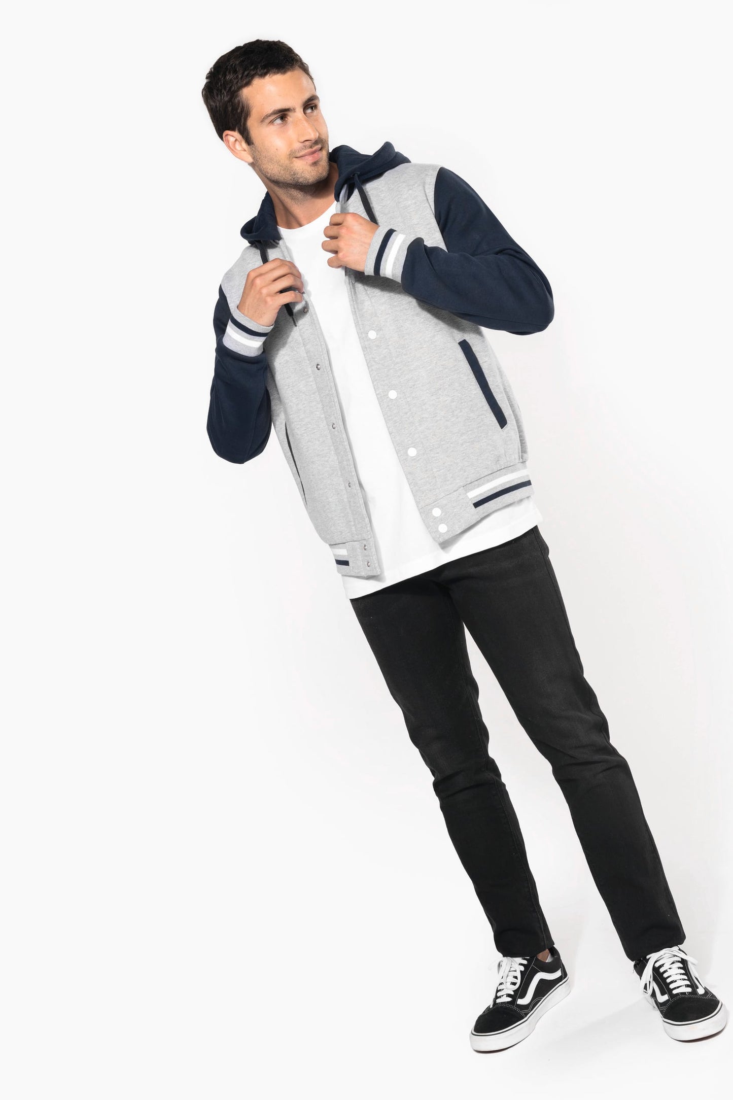 K4003 - Giubbotto Teddy unisex con cappuccio<br/>