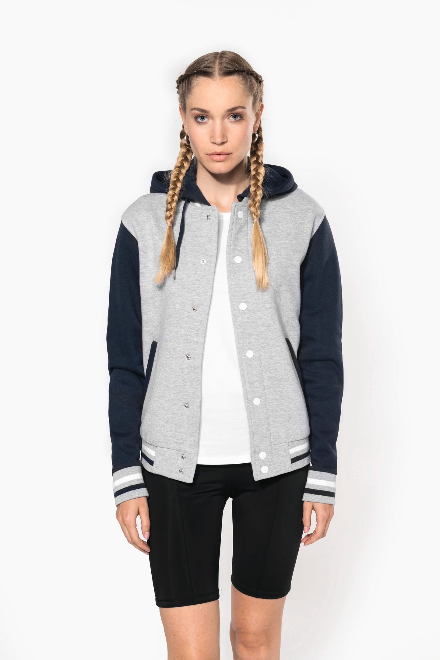 K4003 - Giubbotto Teddy unisex con cappuccio<br/>