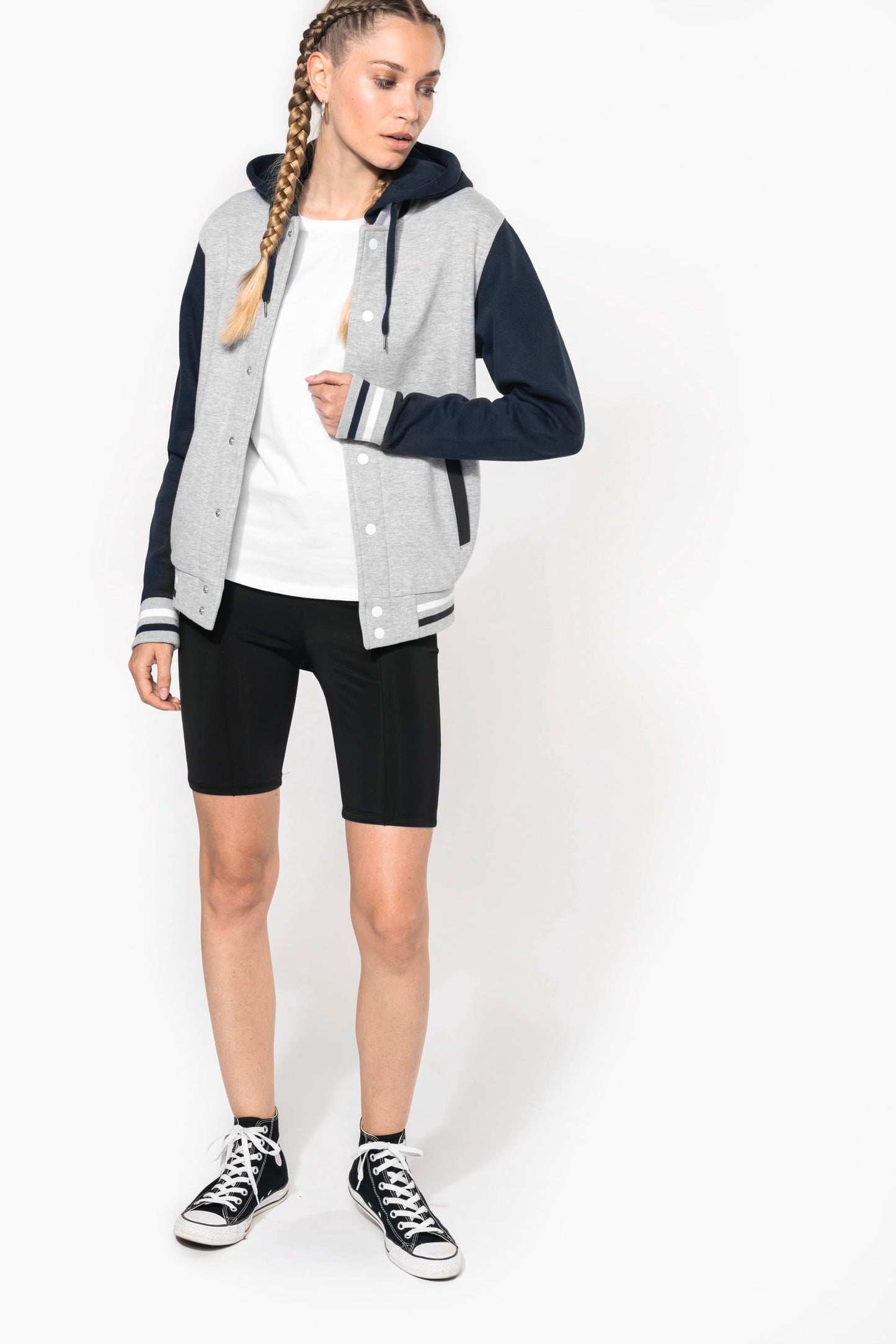 K4003 - Giubbotto Teddy unisex con cappuccio<br/>
