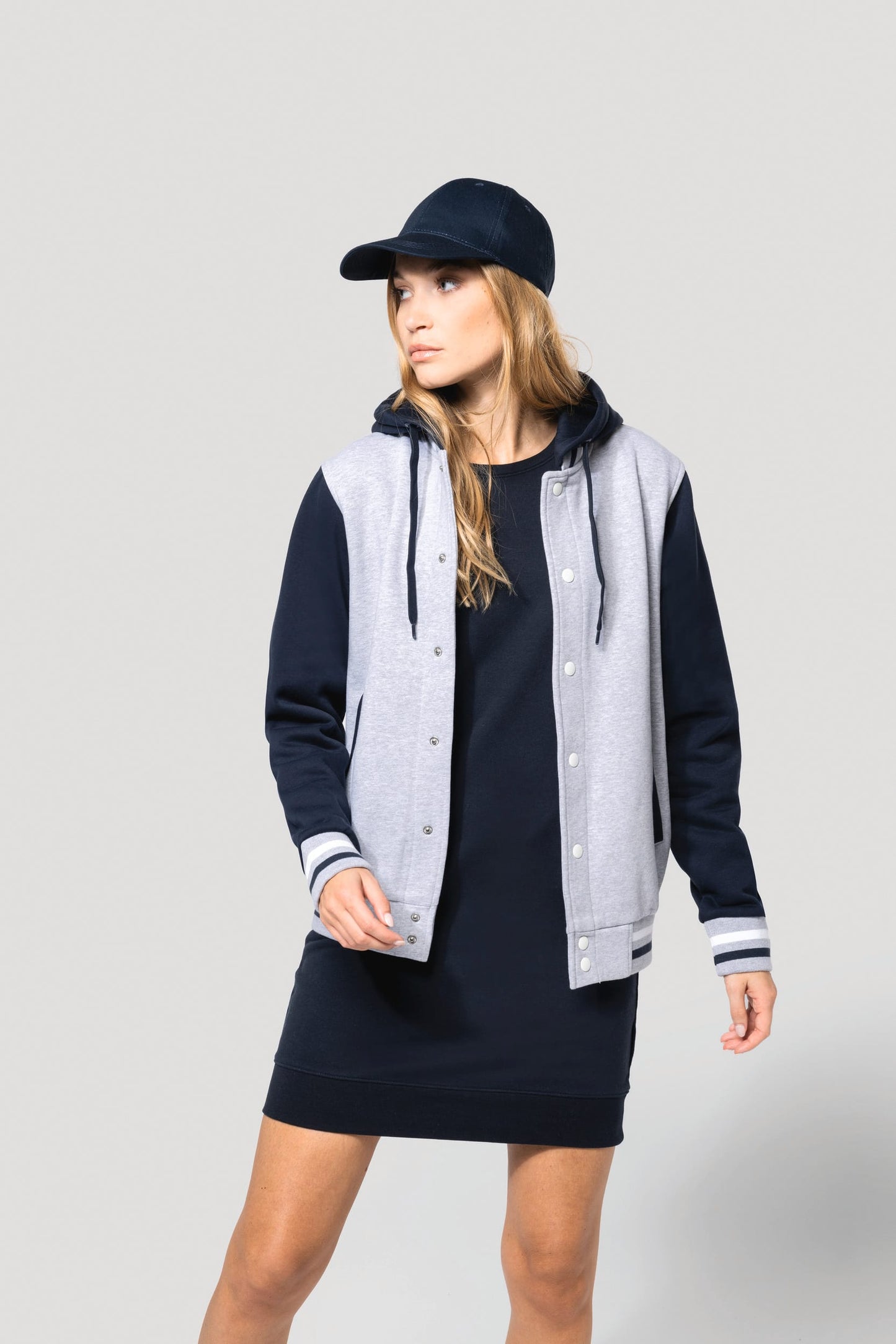 K4003 - Giubbotto Teddy unisex con cappuccio<br/>