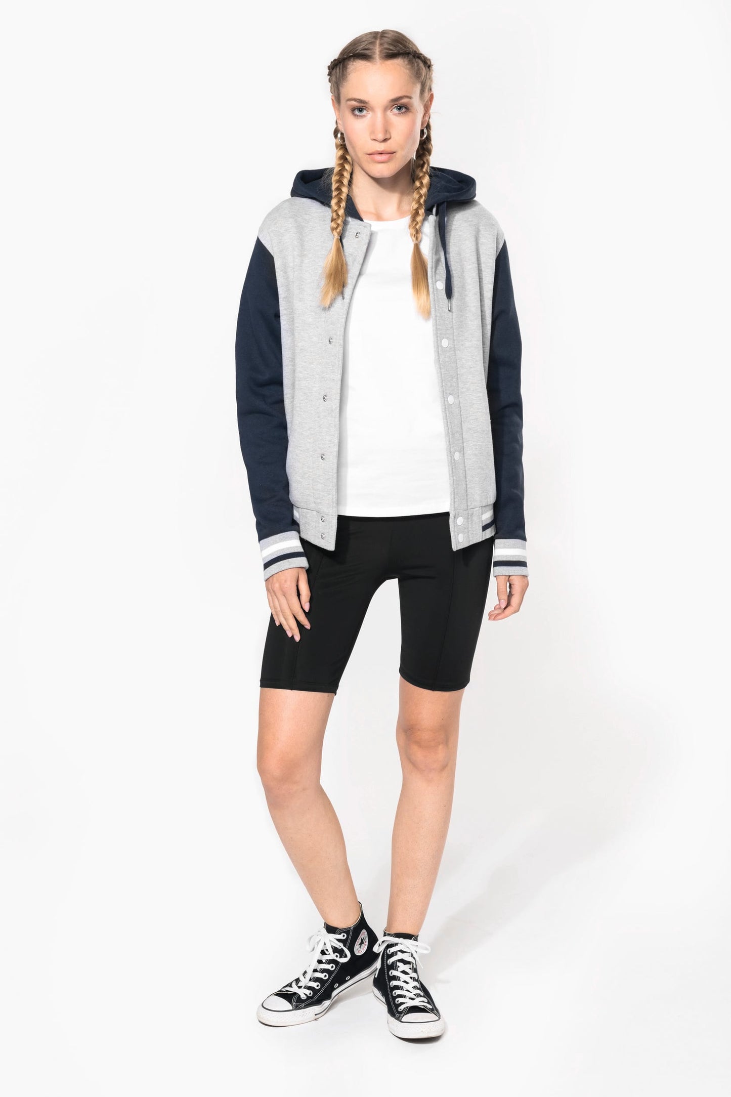 K4003 - Giubbotto Teddy unisex con cappuccio<br/>