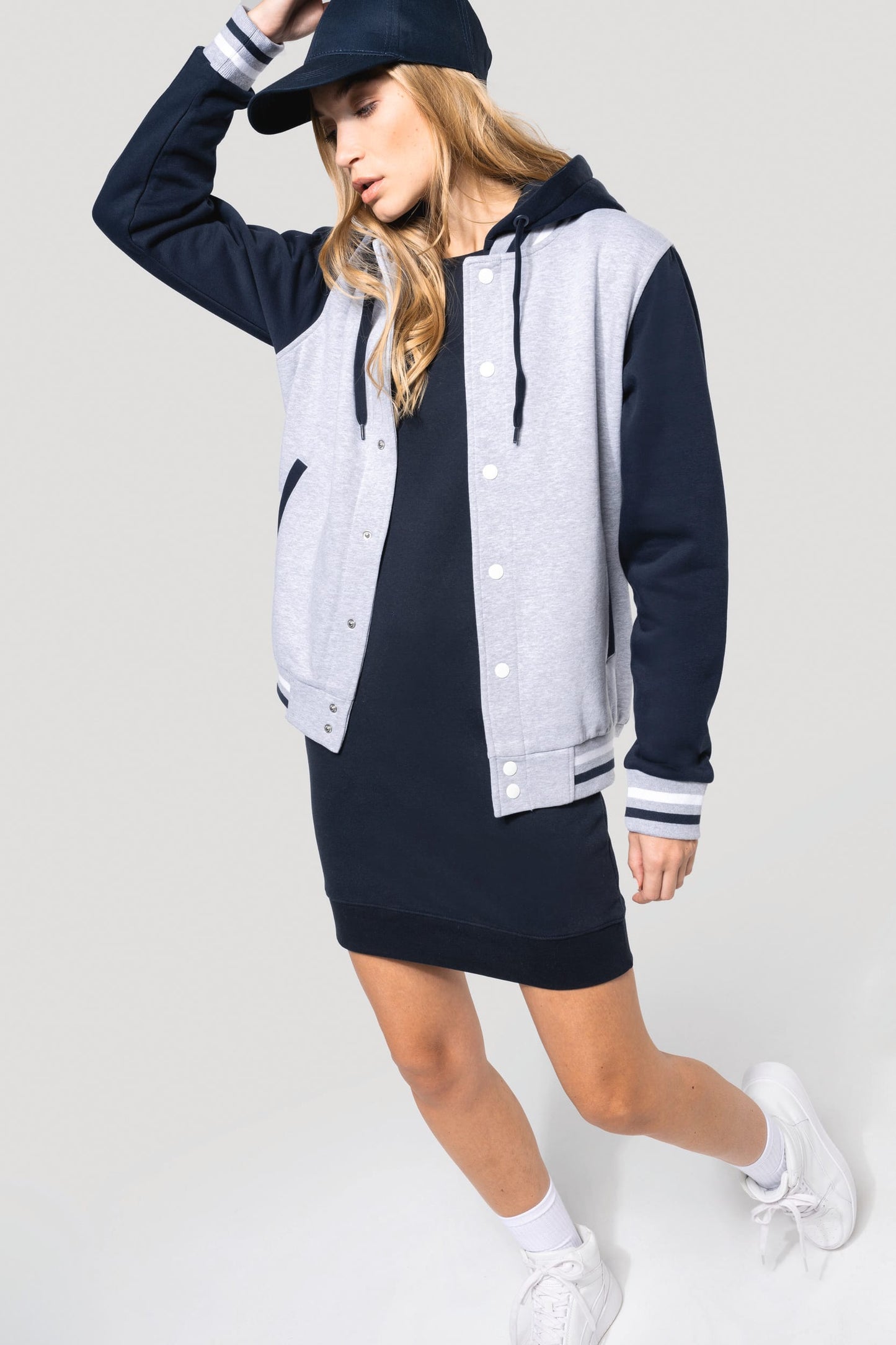 K4003 - Giubbotto Teddy unisex con cappuccio<br/>