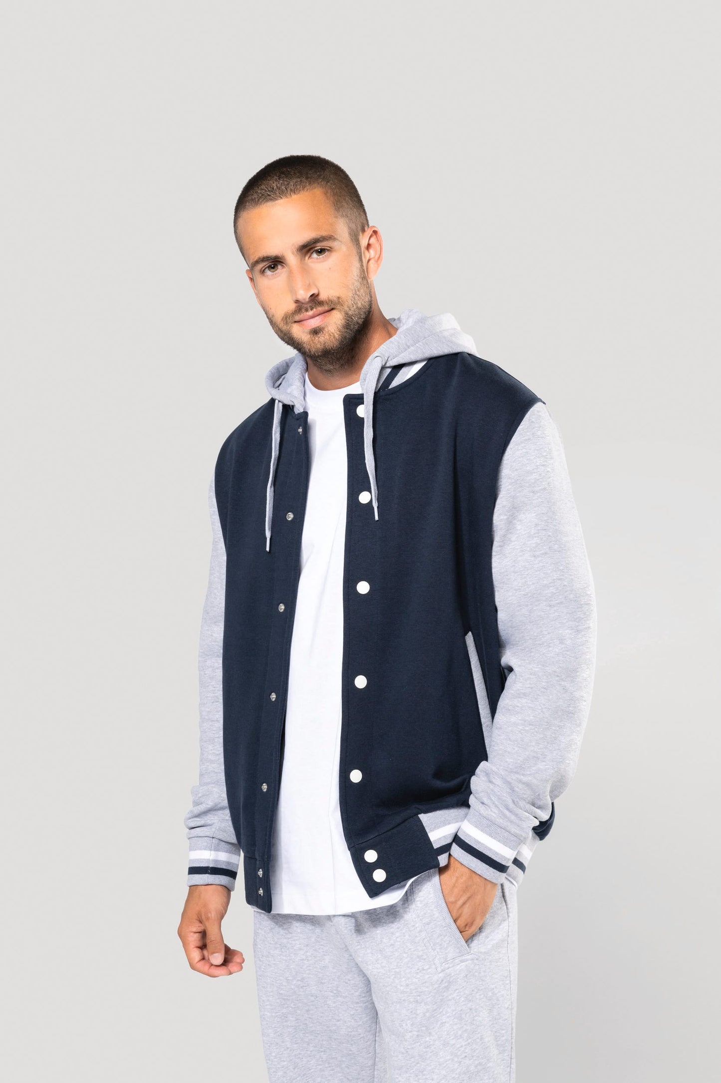 K4003 - Giubbotto Teddy unisex con cappuccio<br/>
