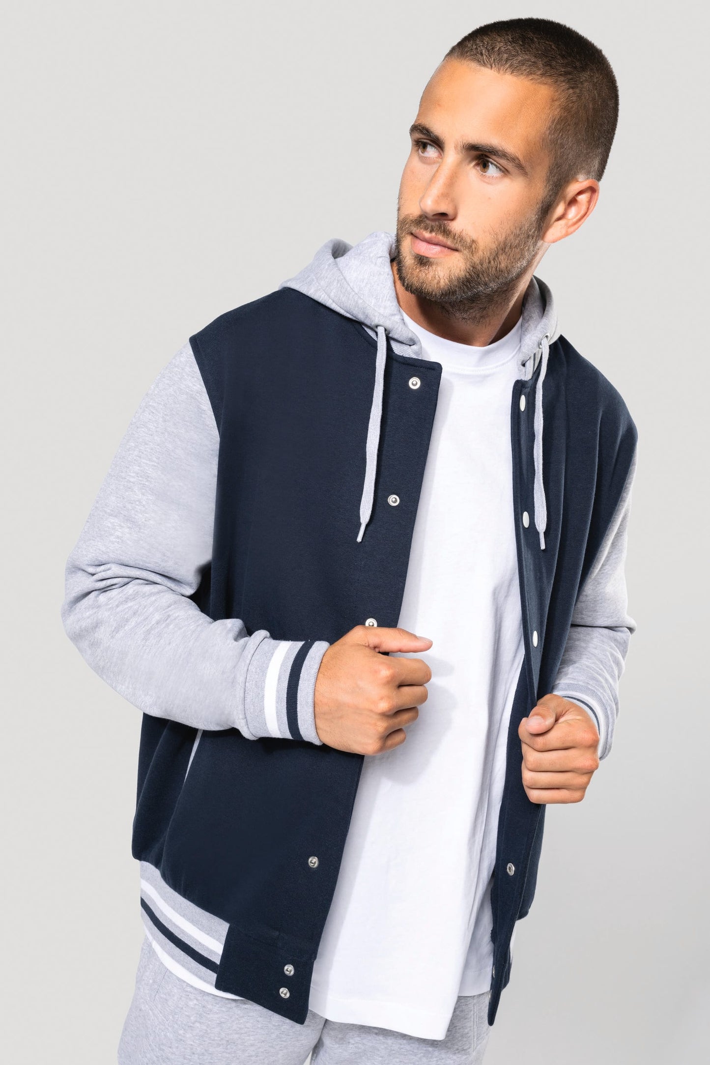 K4003 - Giubbotto Teddy unisex con cappuccio<br/>