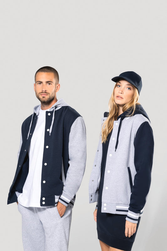 K4003 - Giubbotto Teddy unisex con cappuccio<br/>