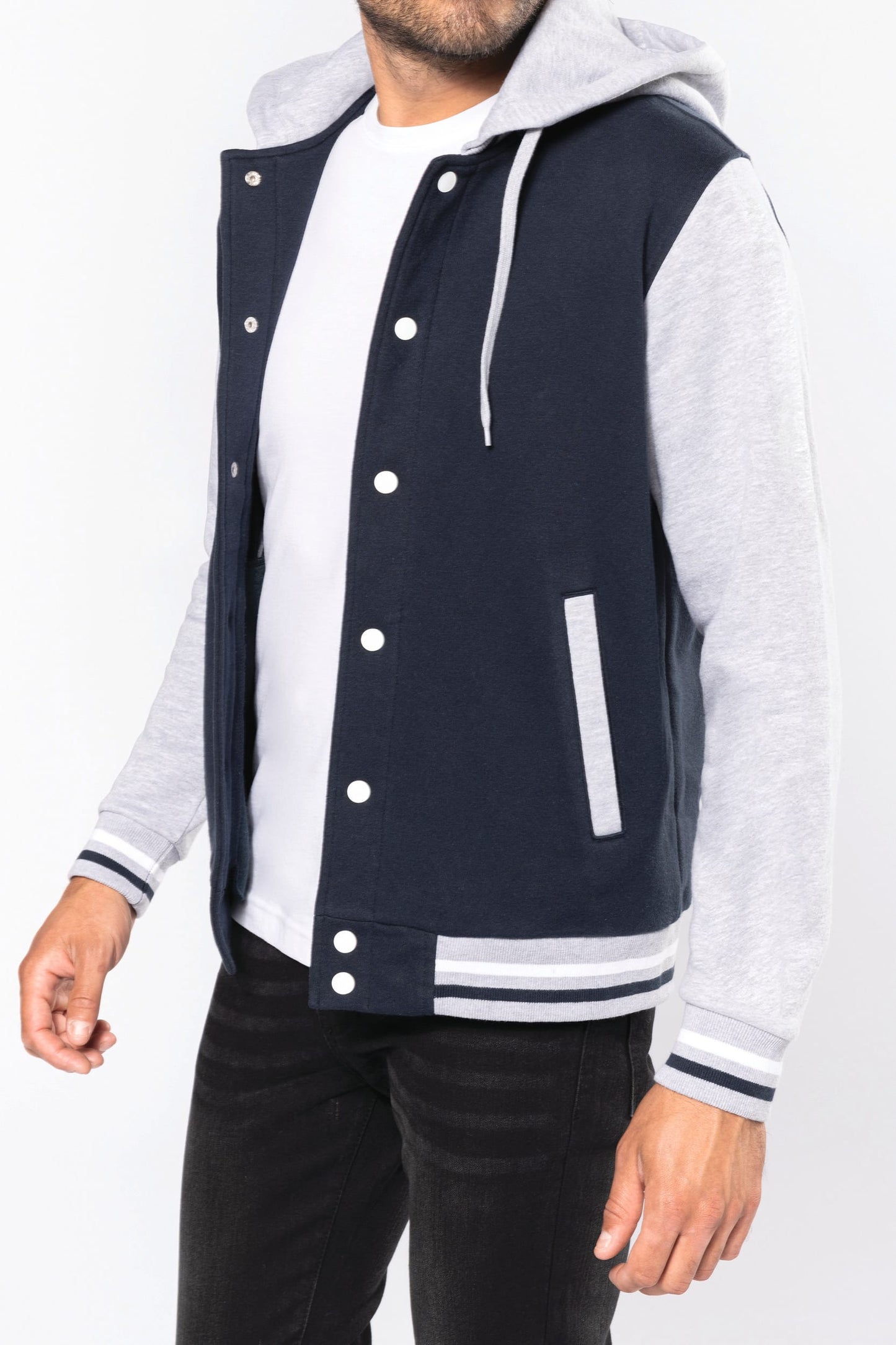 K4003 - Giubbotto Teddy unisex con cappuccio<br/>