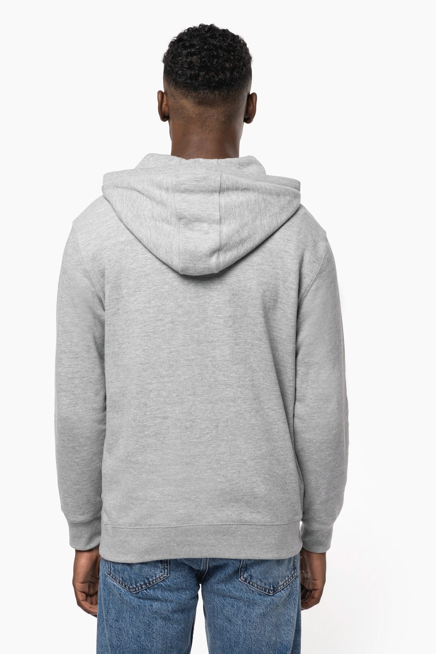 K4009 - Felpa unisex ecosostenibile con cappuccio NON GARZATA
