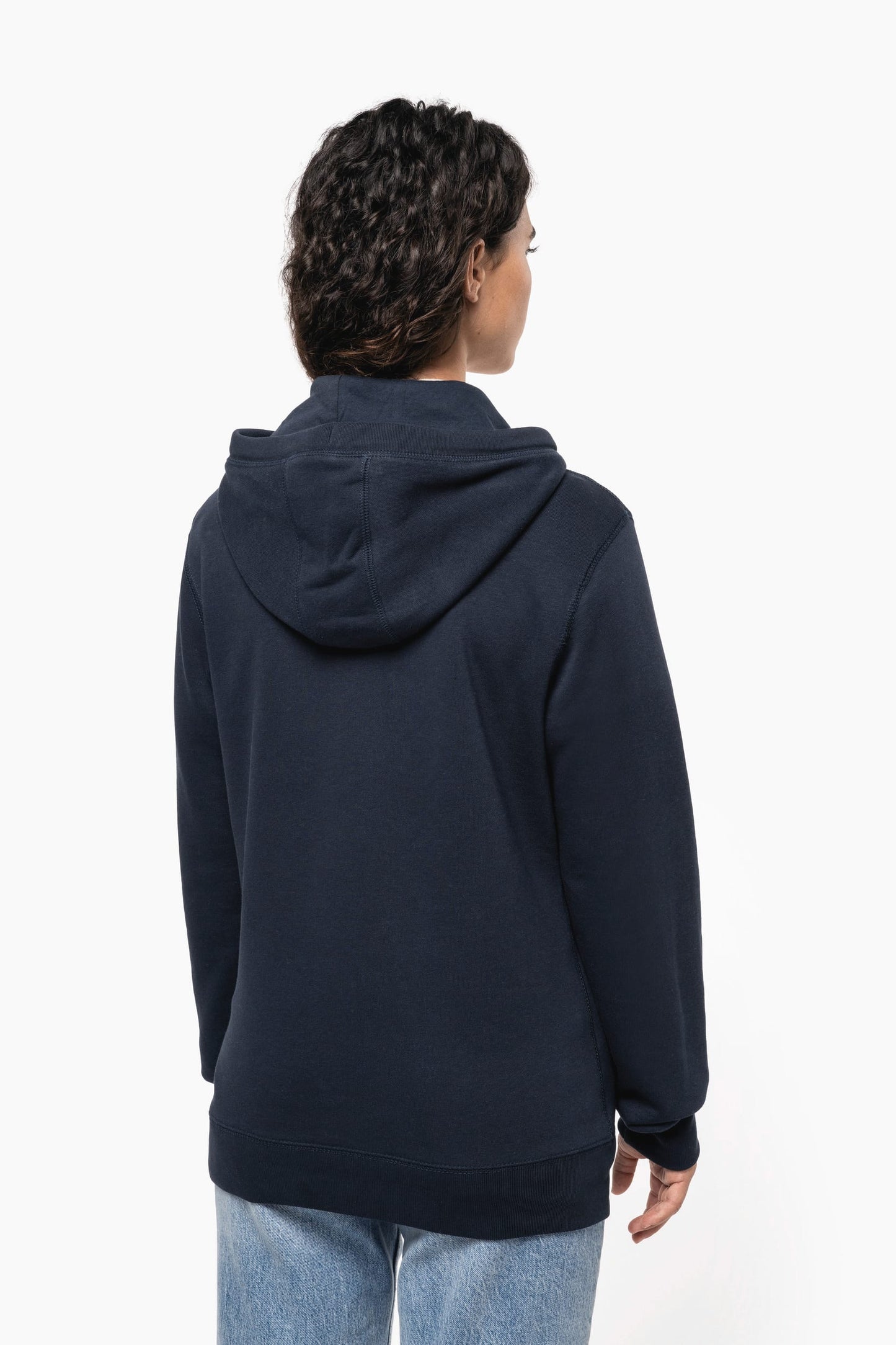 K4009 - Felpa unisex ecosostenibile con cappuccio NON GARZATA
