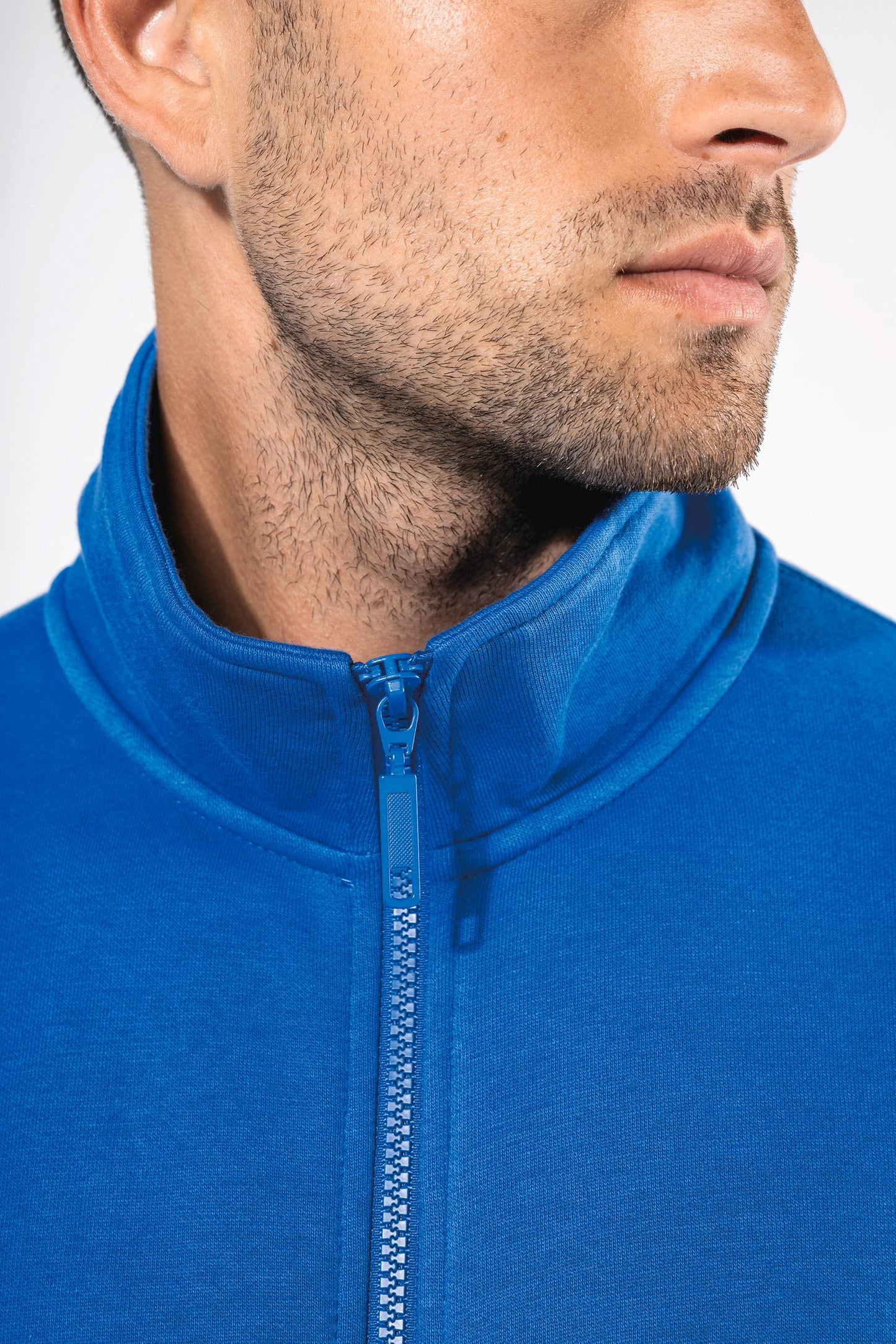 K4010 - Felpa full zip uomo