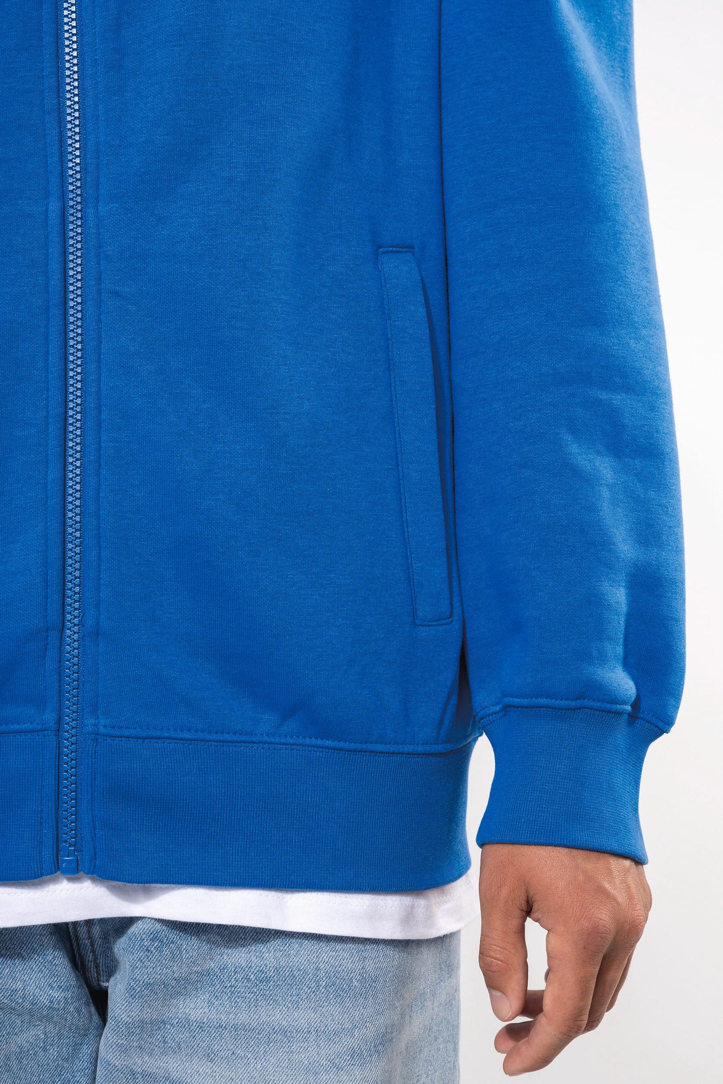 K4010X - Felpa full zip uomo