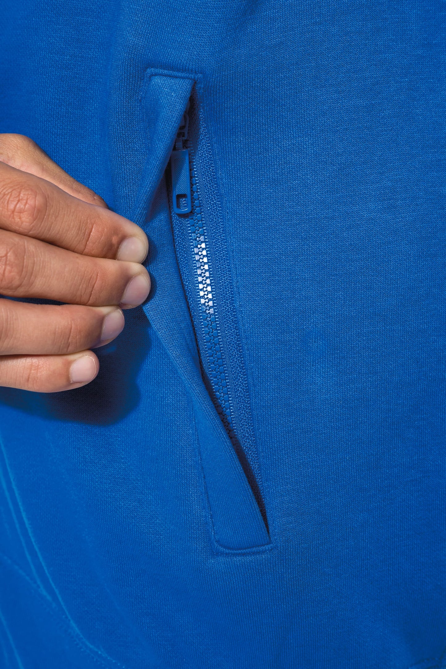 K4010X - Felpa full zip uomo