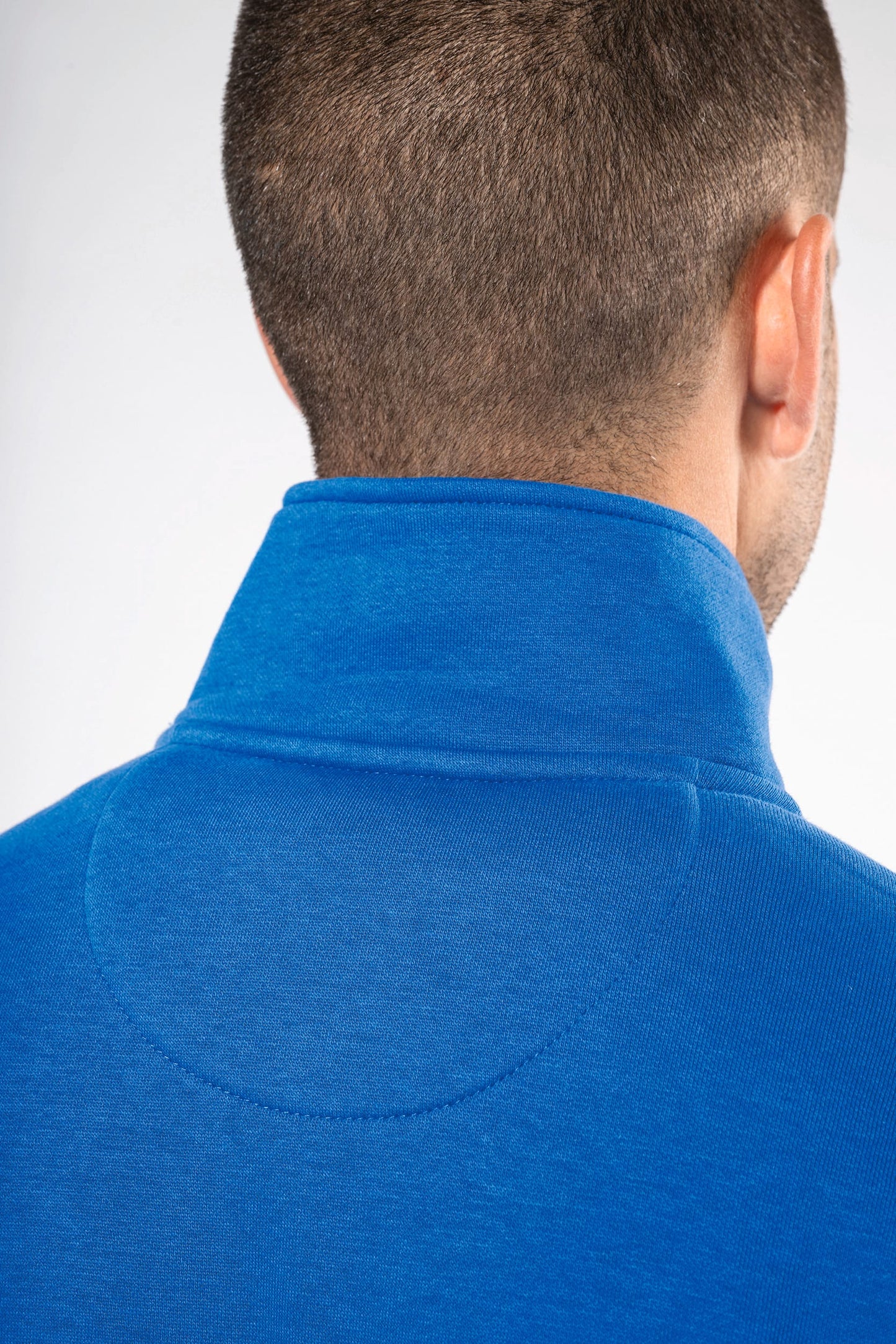 K4010 - Felpa full zip uomo