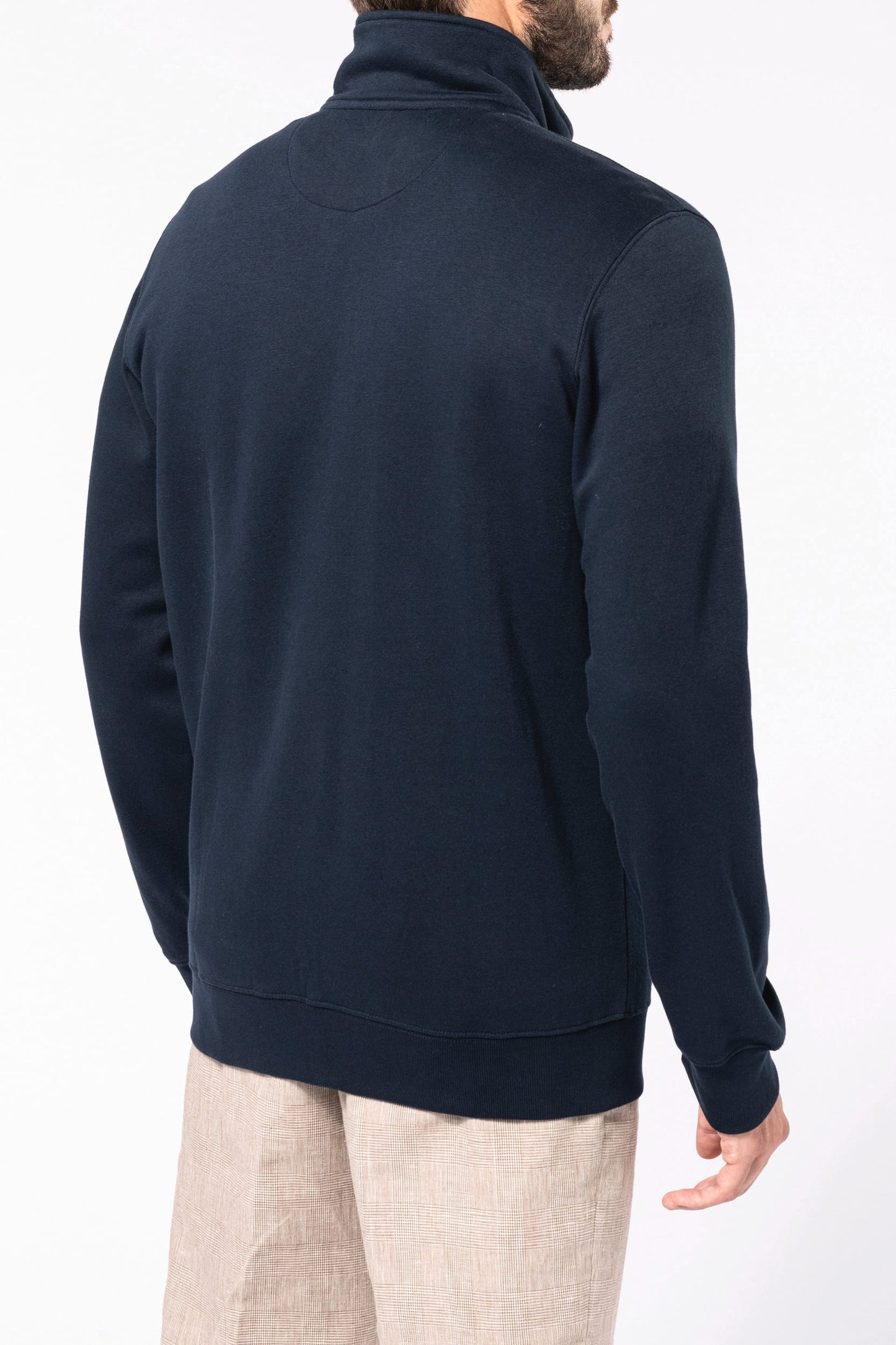 K4010X - Felpa full zip uomo