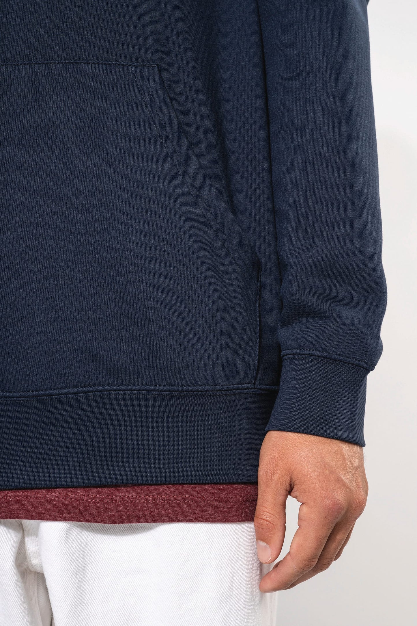 K4013 - Felpa unisex con cappuccio a contrasto con motivi