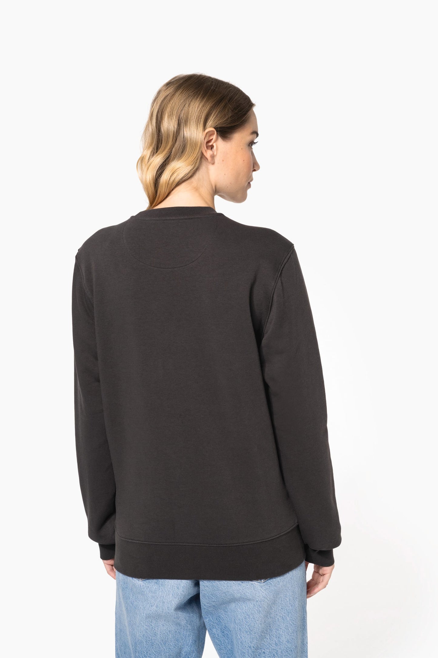 K4025A - Felpa eco-sostenibile girocollo
