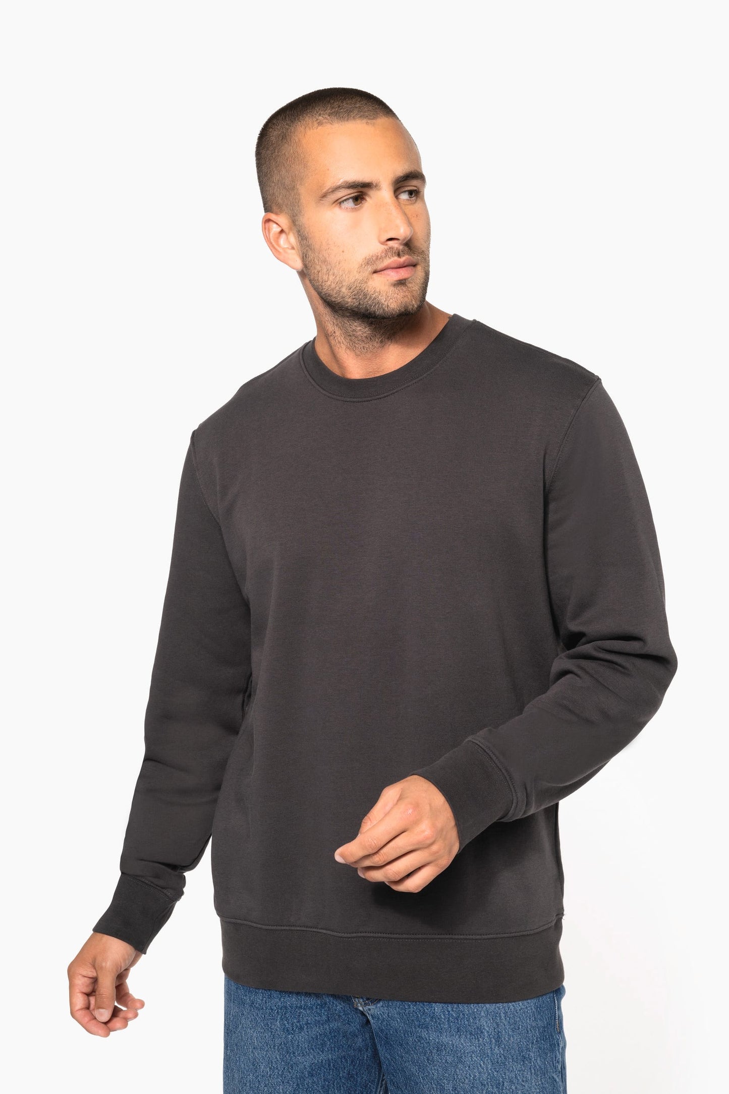 K4025CCX - Felpa eco-sostenibile girocollo