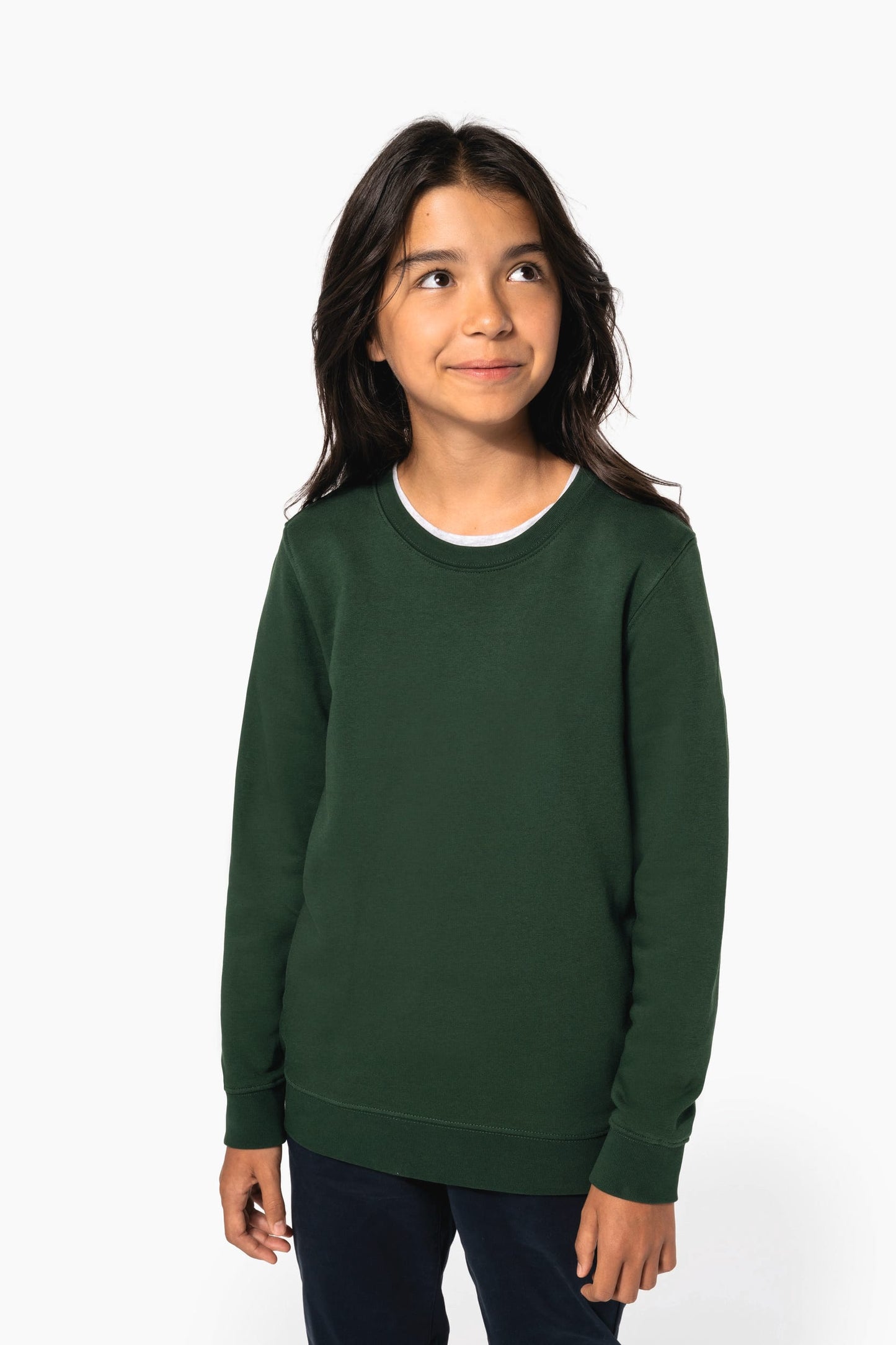 K4026C - Felpa eco-sostenibile da bambino girocollo