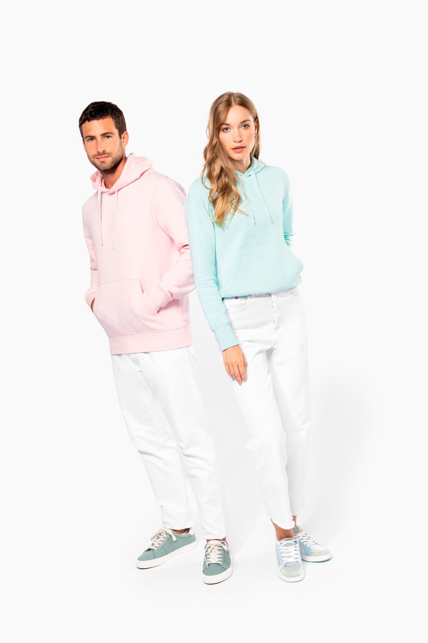 K4028 - Felpa eco-sostenibile donna con cappuccio