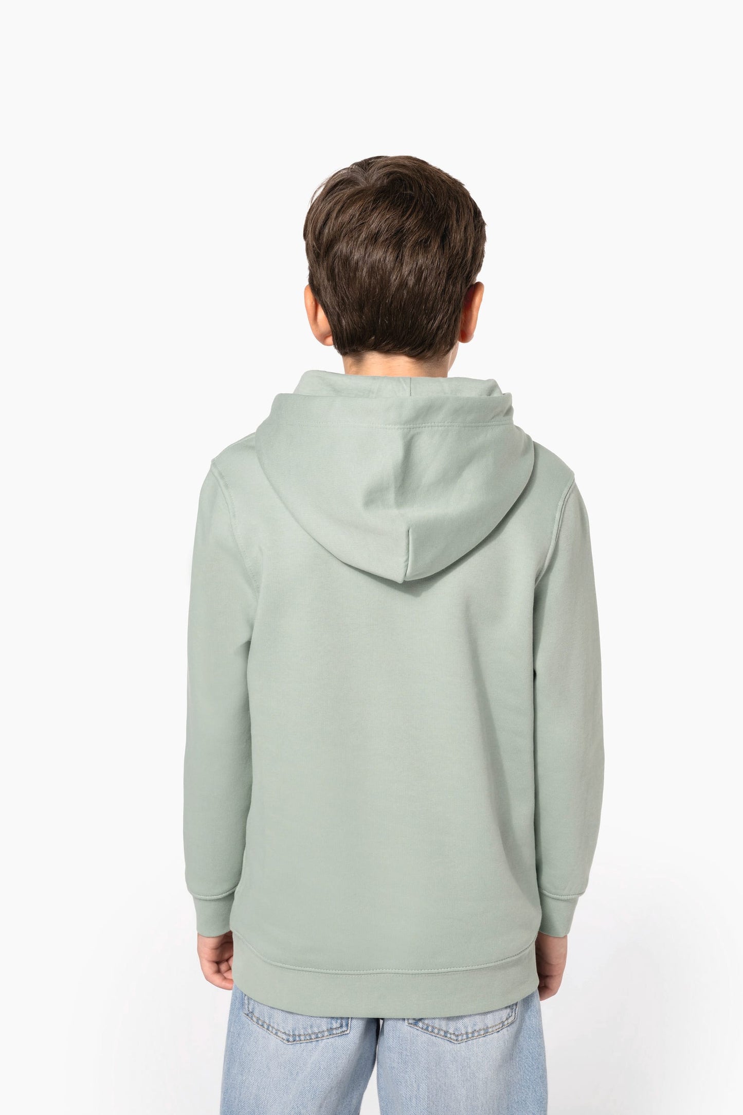K4029 - Felpa ecosostenibile bambino con cappuccio