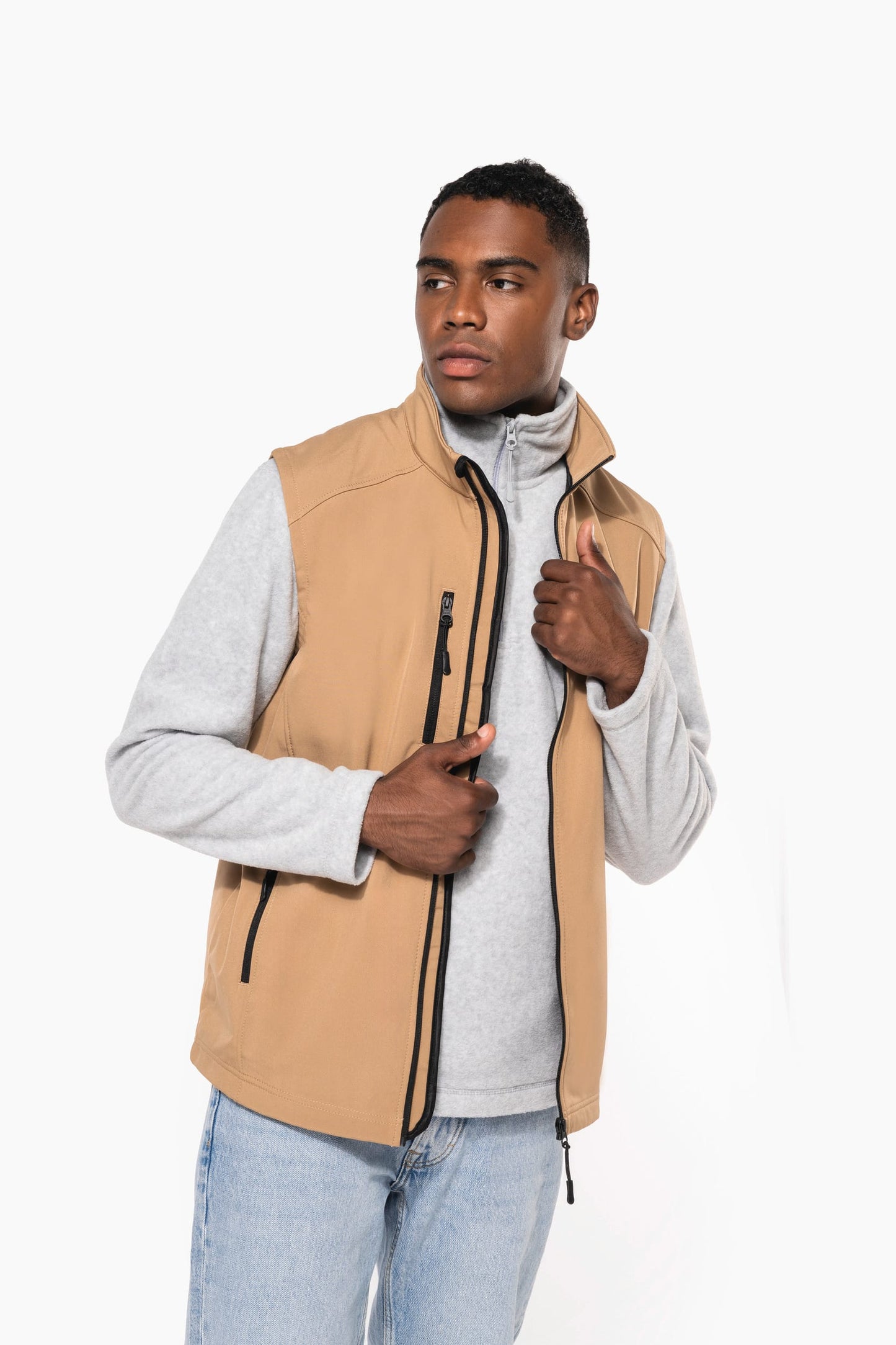 K403 - Bodywarmer uomo Softshell