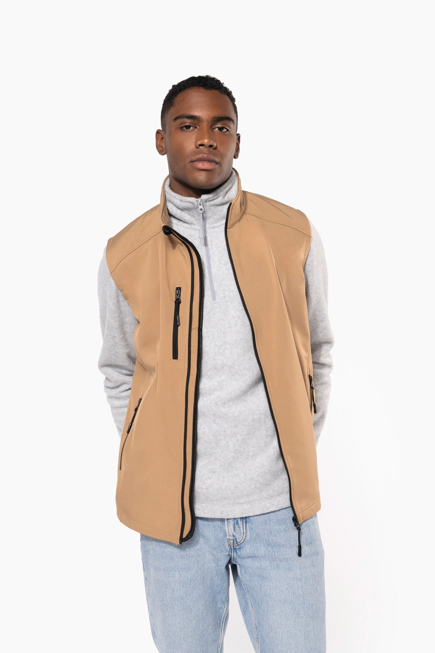 K403 - Bodywarmer uomo Softshell