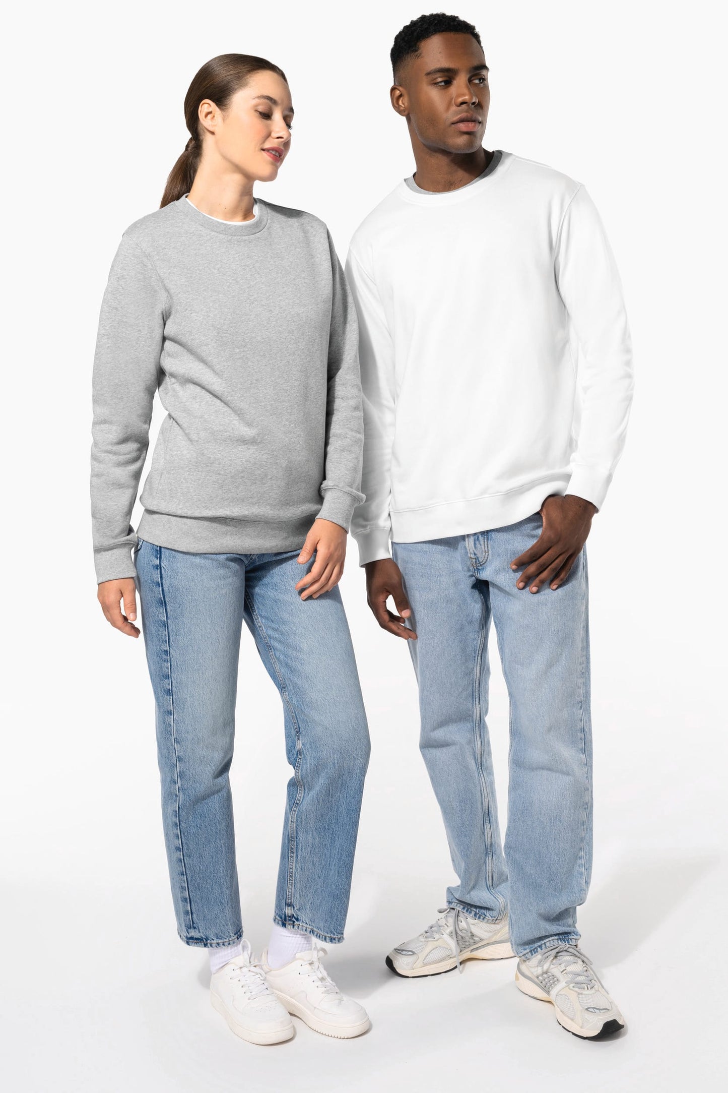 K4035 - Felpa girocollo 80/20 unisex
