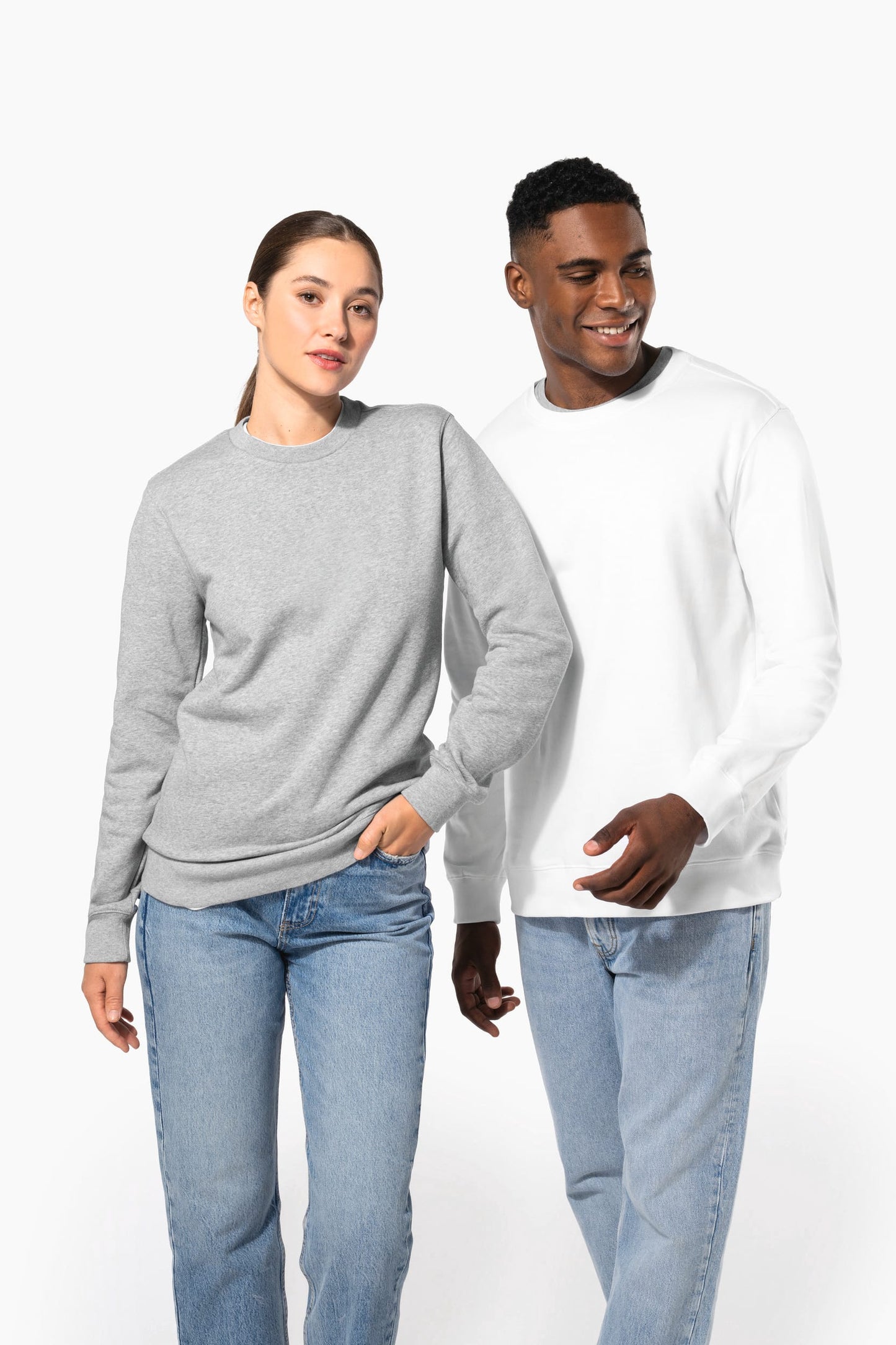 K4035A - Felpa girocollo 80/20 unisex