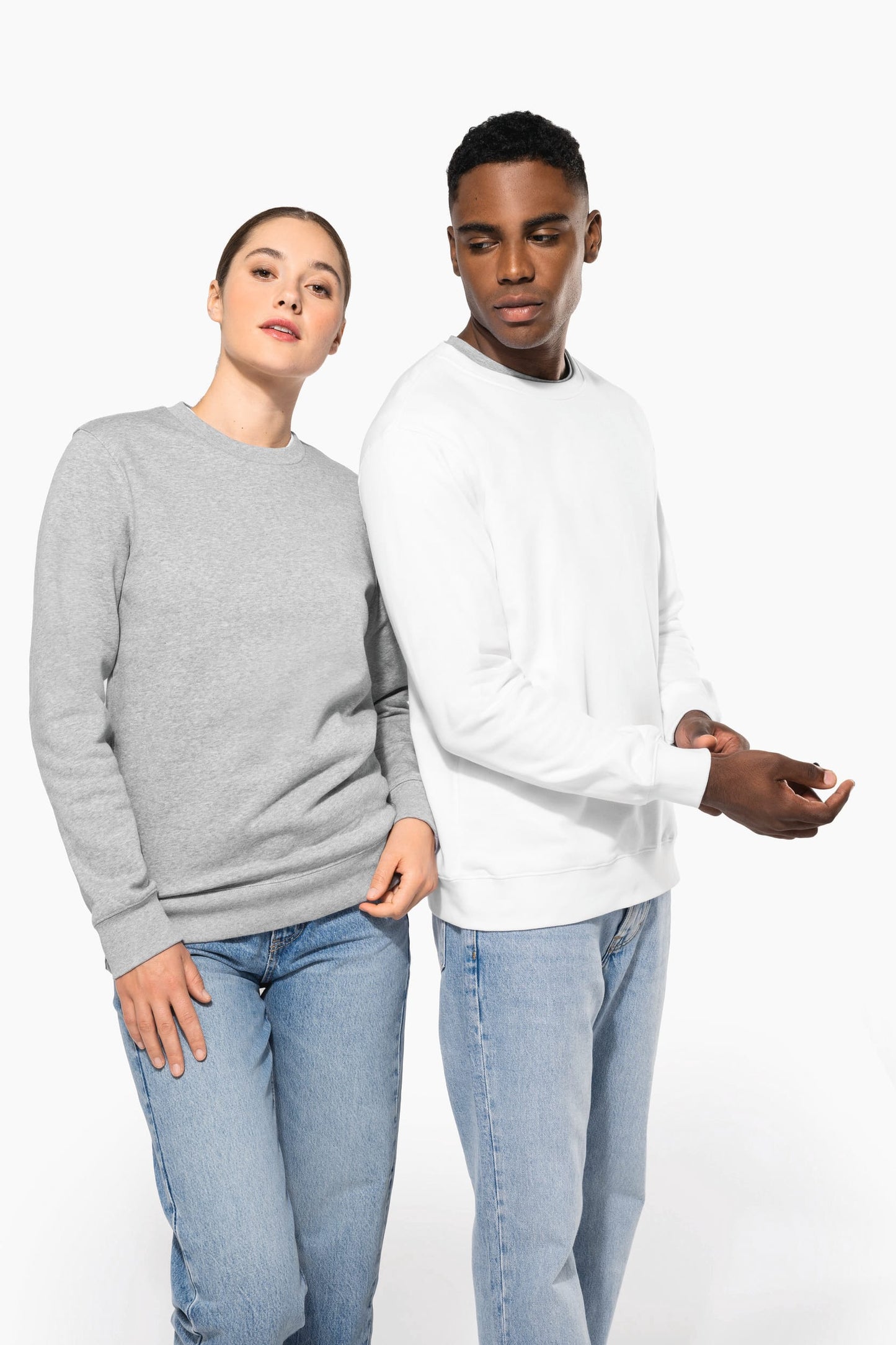 K4035C - Felpa girocollo 80/20 unisex