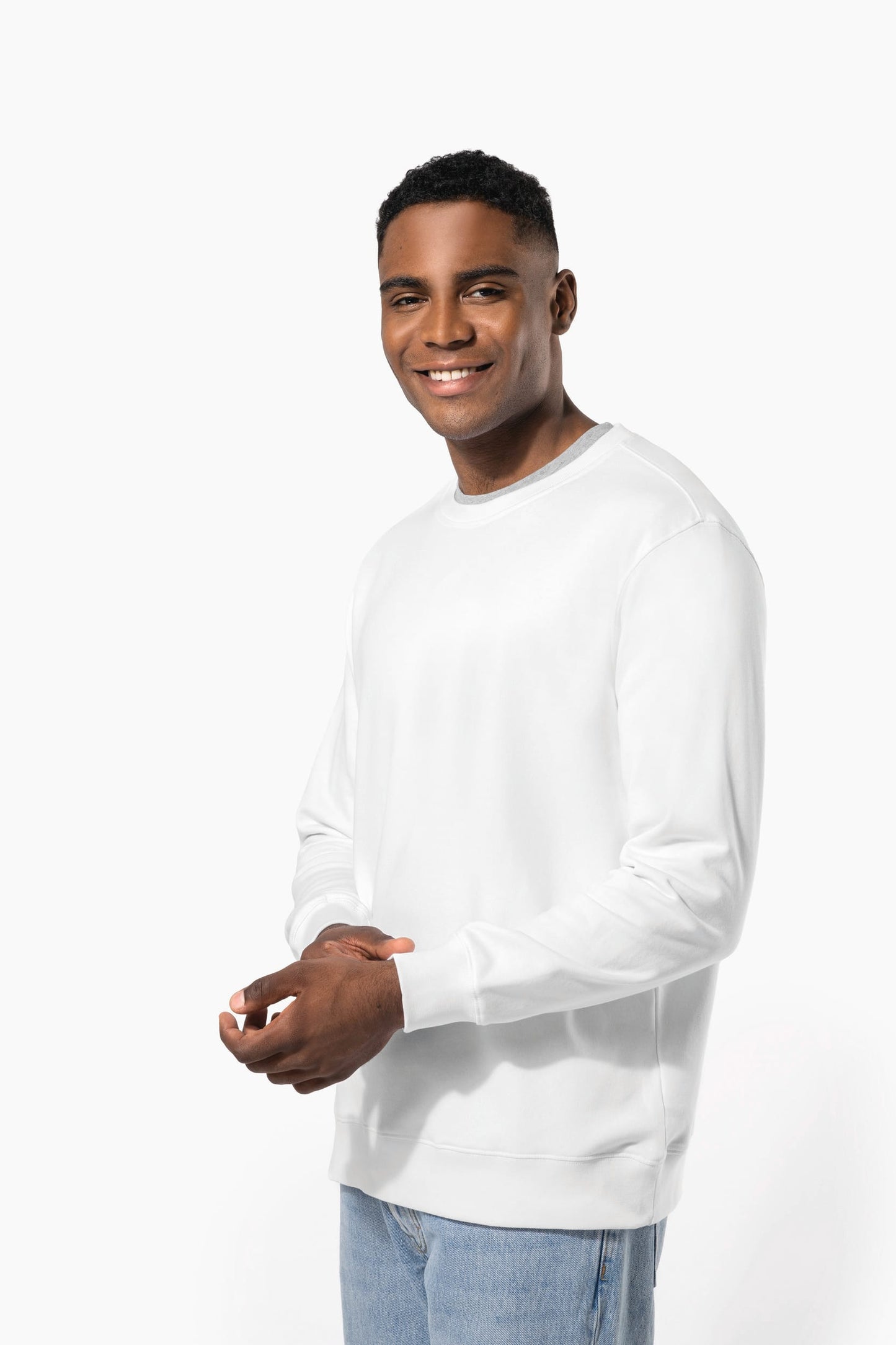 K4035A - Felpa girocollo 80/20 unisex