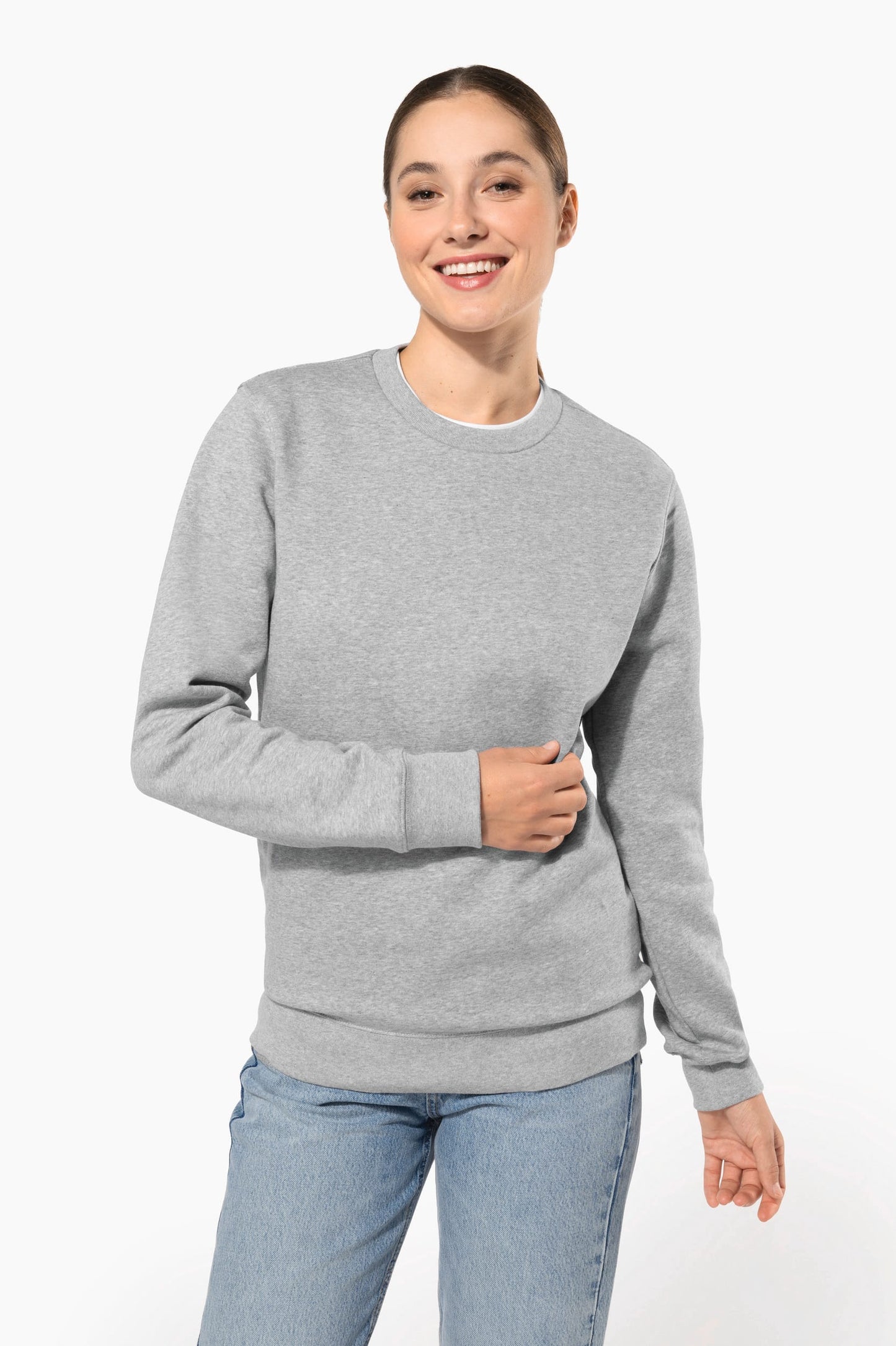 K4035 - Felpa girocollo 80/20 unisex