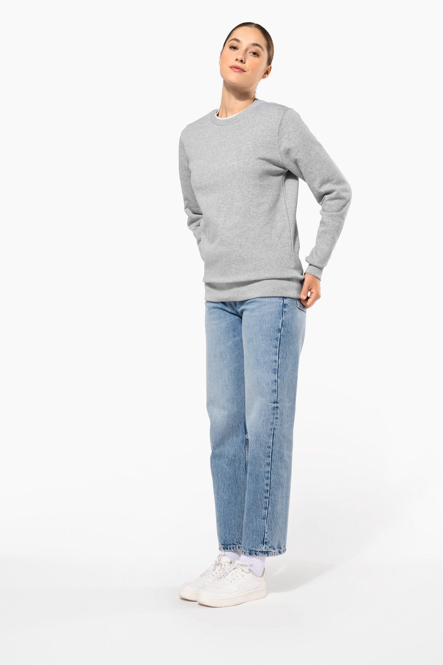 K4035C - Felpa girocollo 80/20 unisex