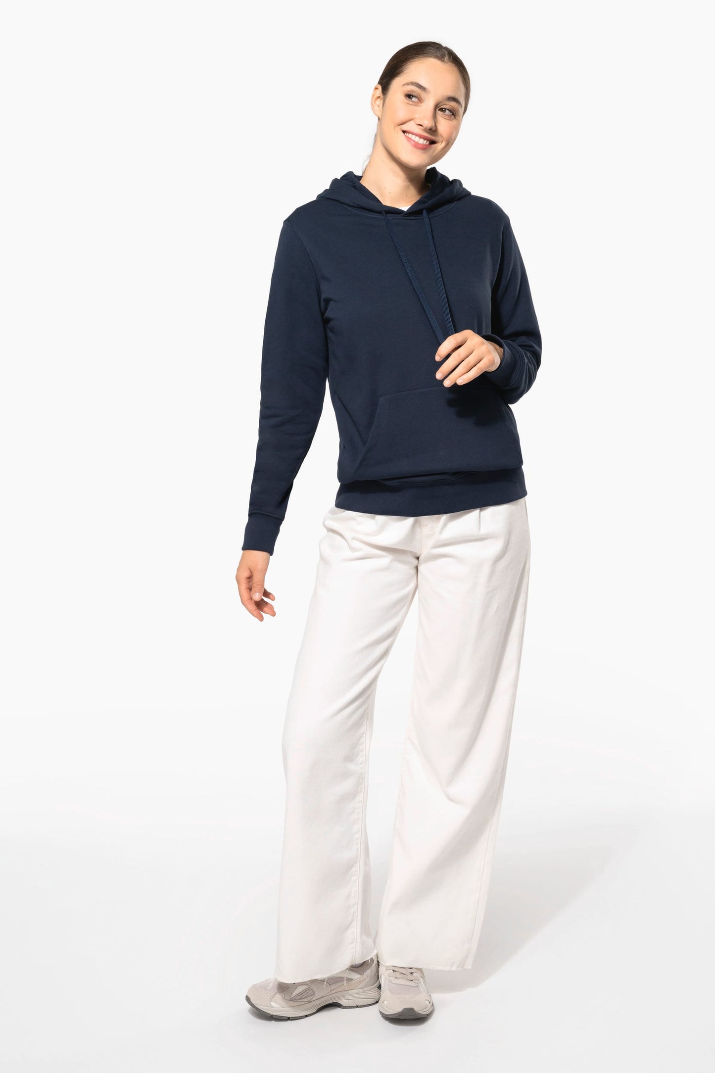 K4037C - Felpa con cappuccio 80/20 unisex