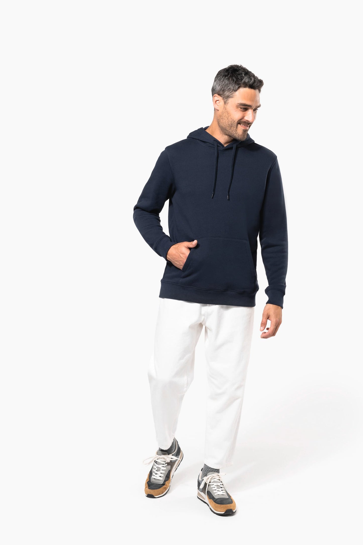 K4037C - Felpa con cappuccio 80/20 unisex
