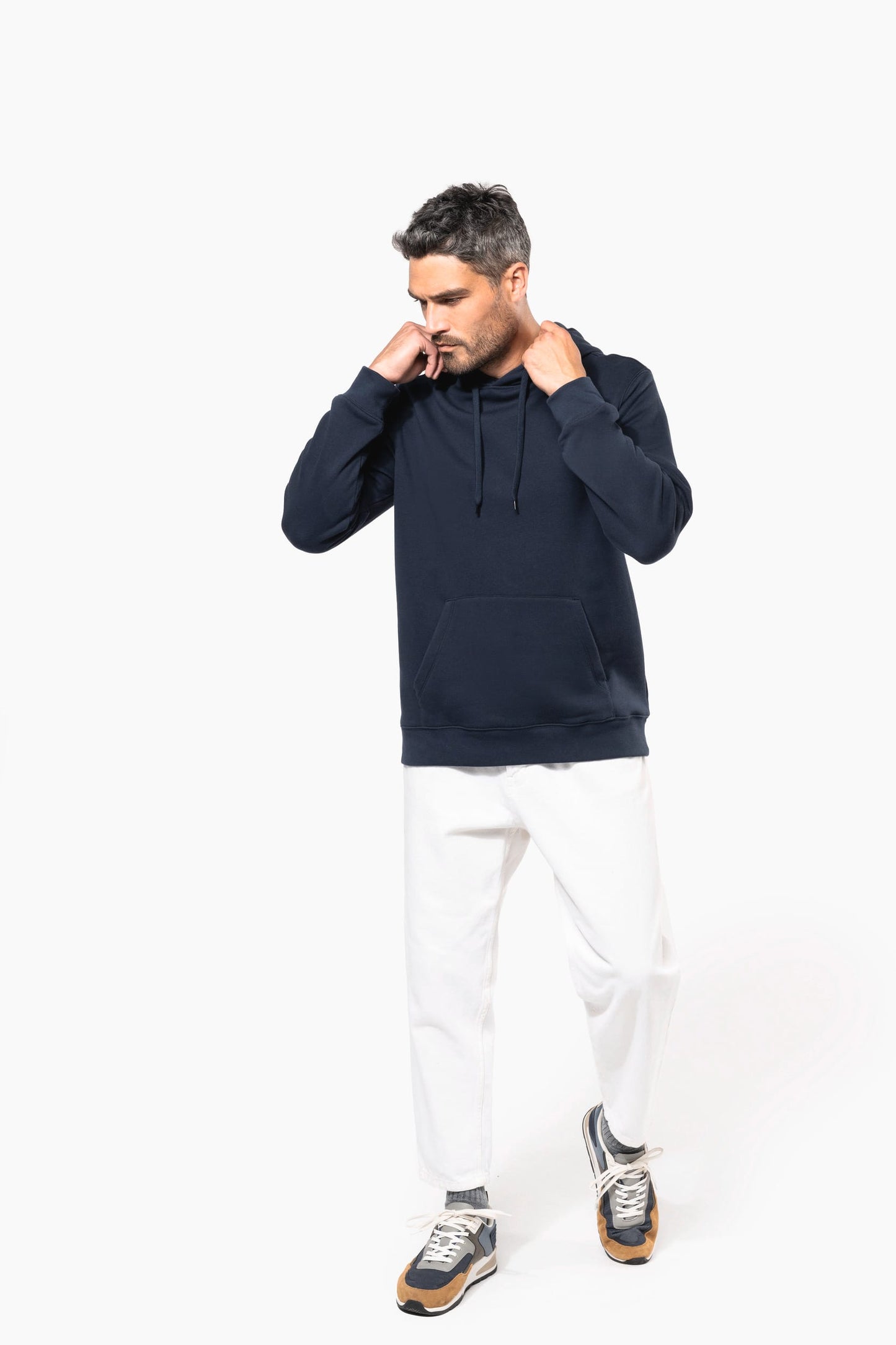 K4037 - Felpa con cappuccio 80/20 unisex
