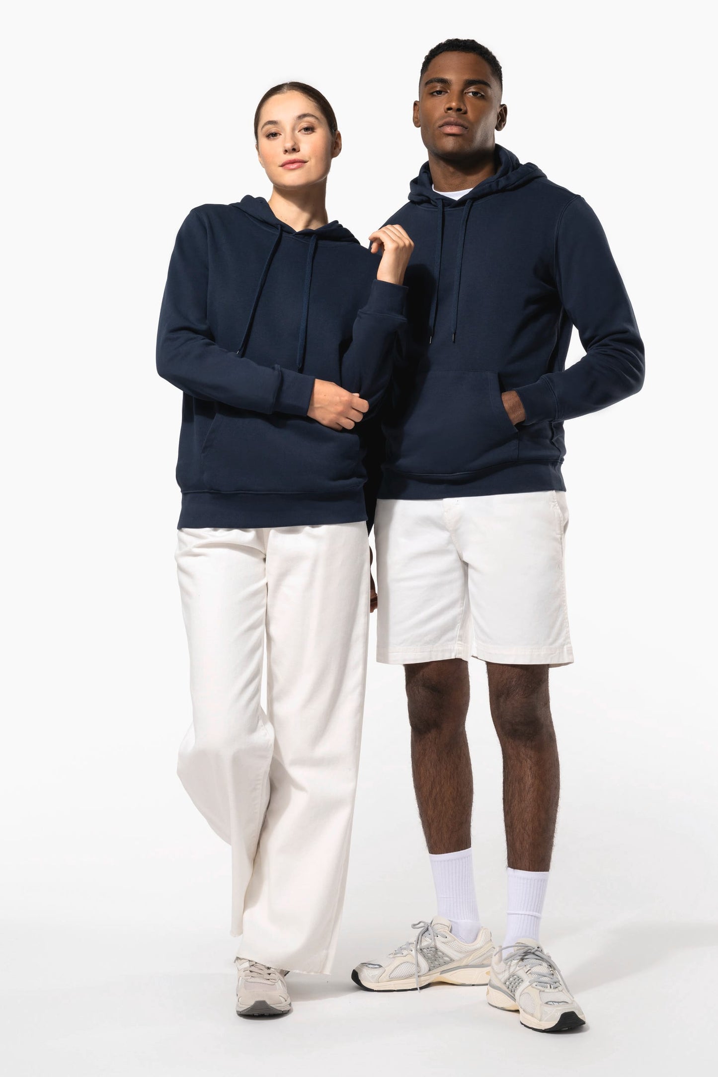 K4037A - Felpa con cappuccio 80/20 unisex