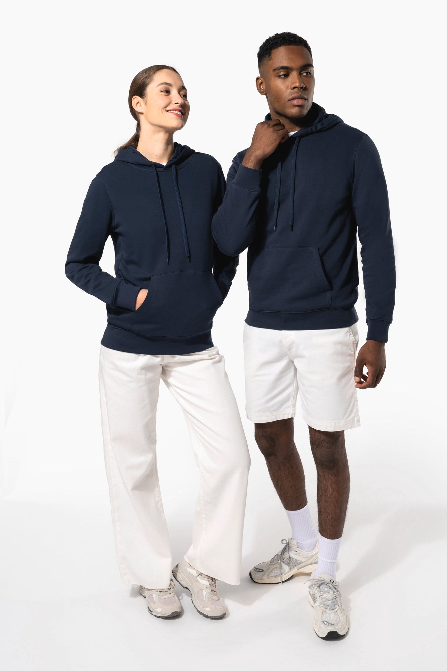 K4037 - Felpa con cappuccio 80/20 unisex