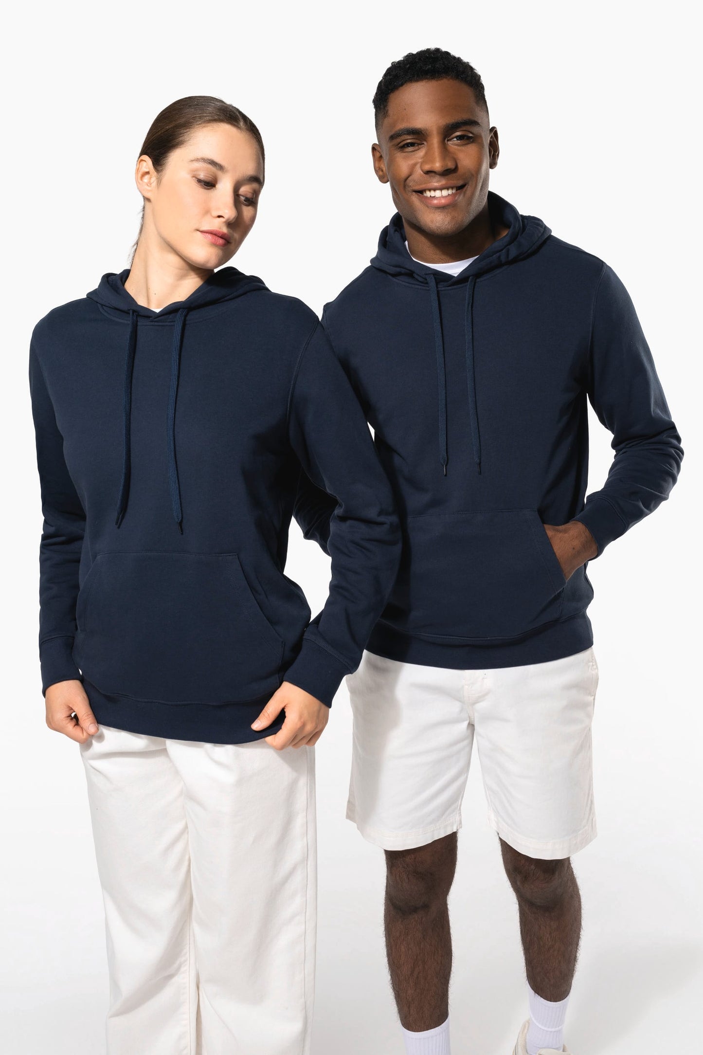 K4037 - Felpa con cappuccio 80/20 unisex