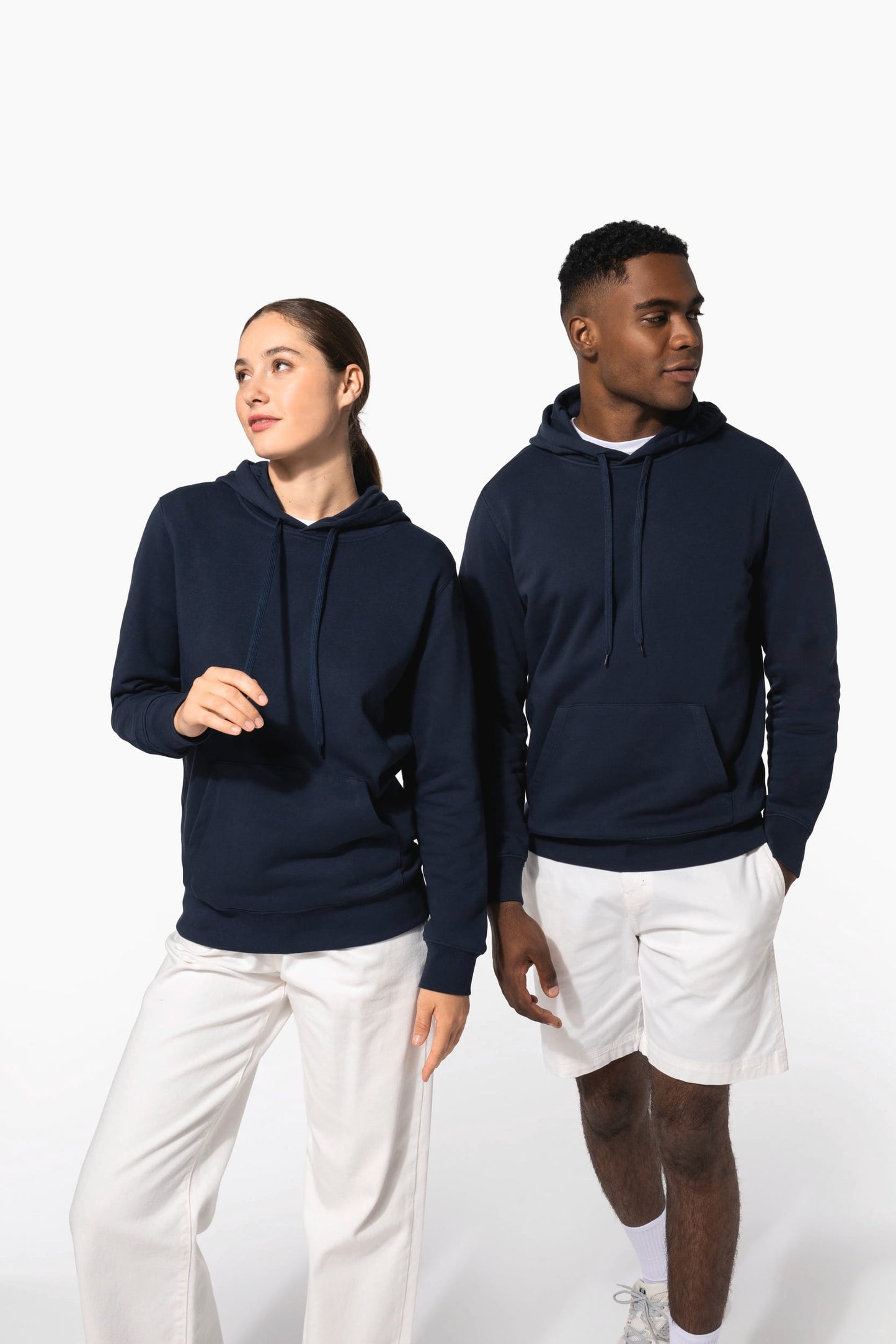 K4037C - Felpa con cappuccio 80/20 unisex